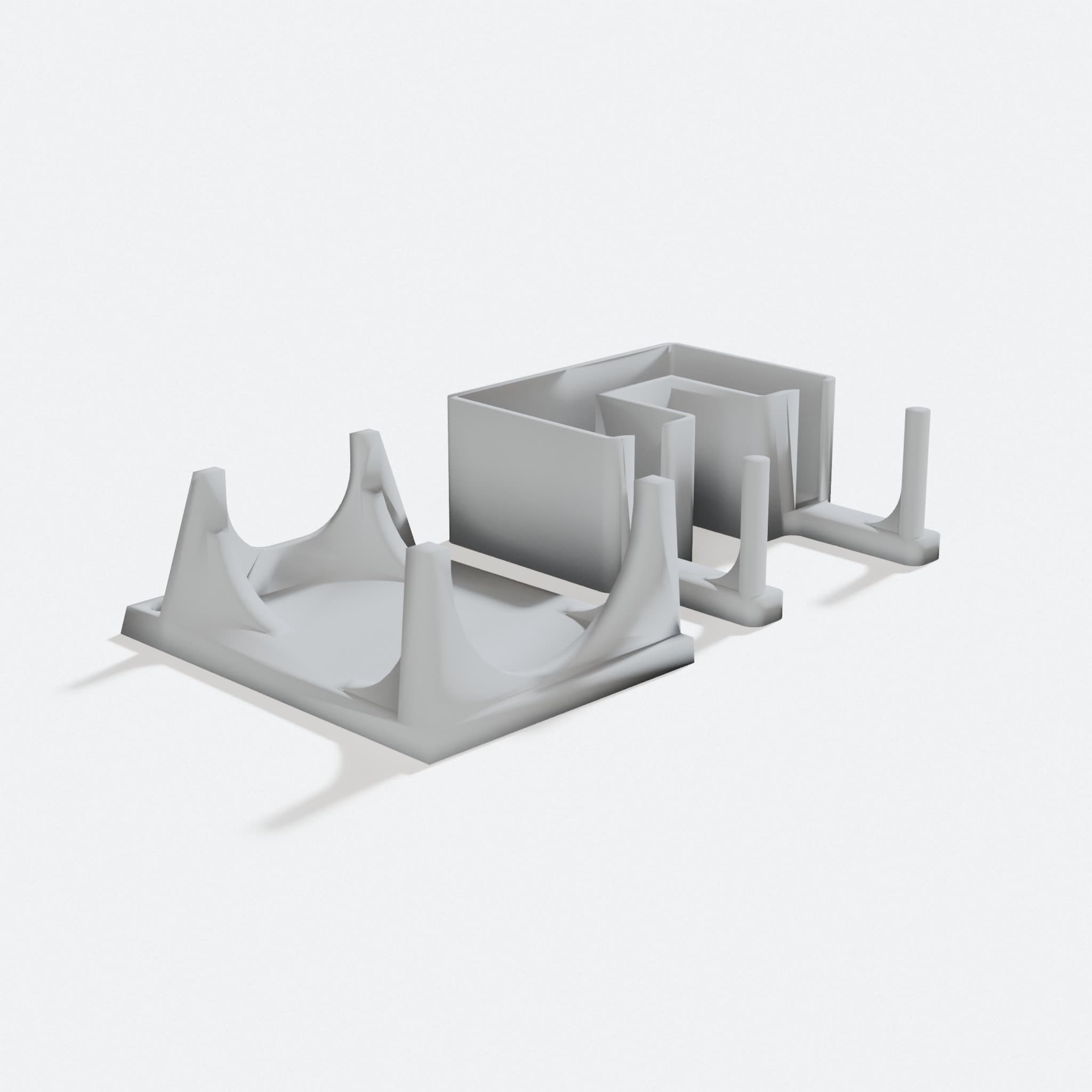 Compatible with Dremel 3D-Printed Sanding Table, turn three quarter