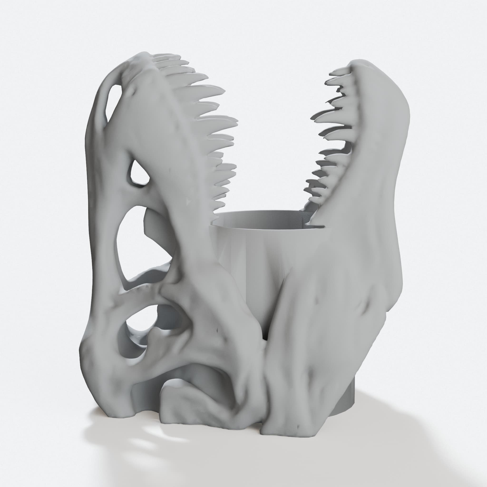 T-Rex Pen Holder - Dinosaur Desk Organizer
