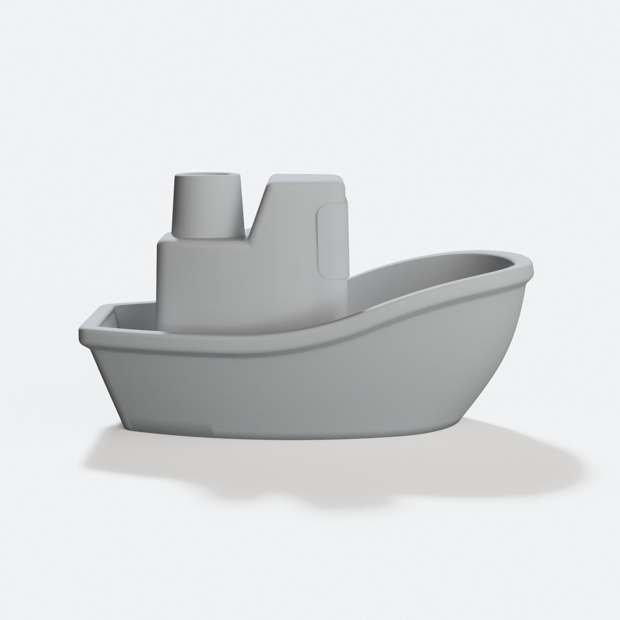 3D Printed Toy Boat for Beach, Pool & Water Play, hero tilt