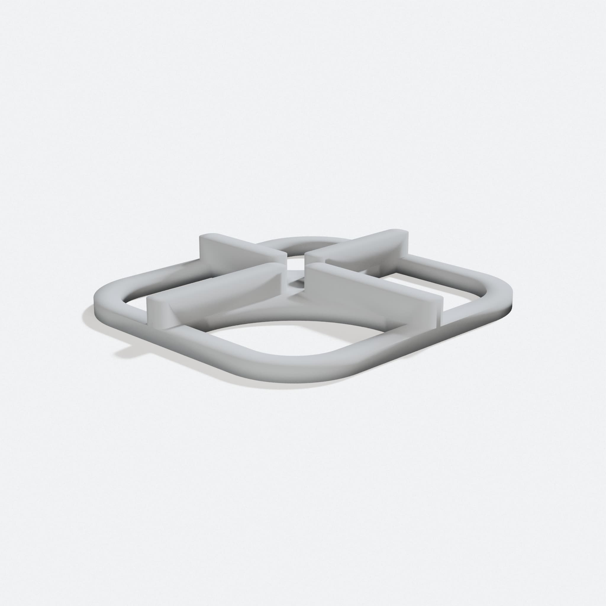 Corner Roundover Template, 3D Printed Workshop Tool, turn three quarter