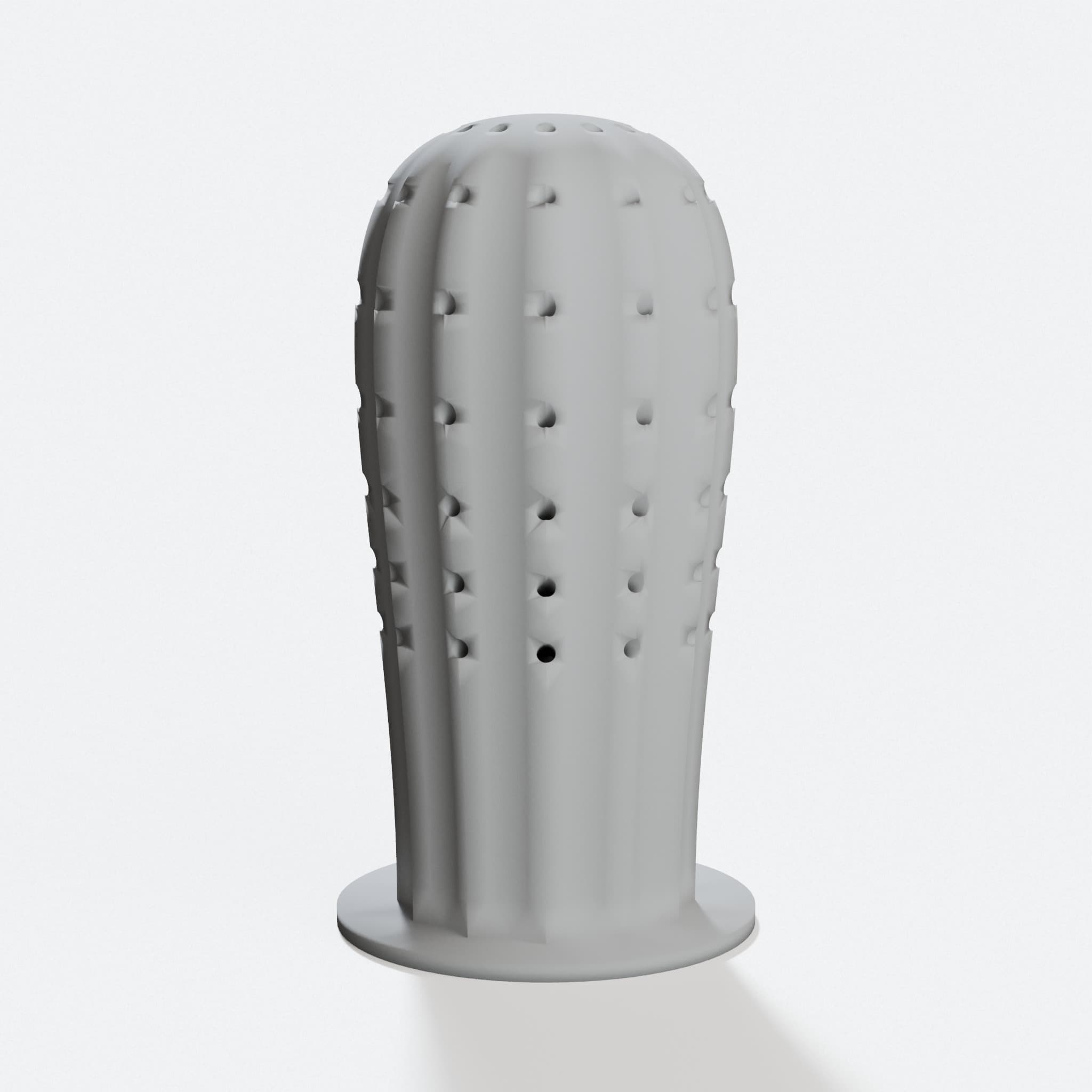 Cactus Toothpick Holder – 3D Printed Kitchen Accessory, hero tilt