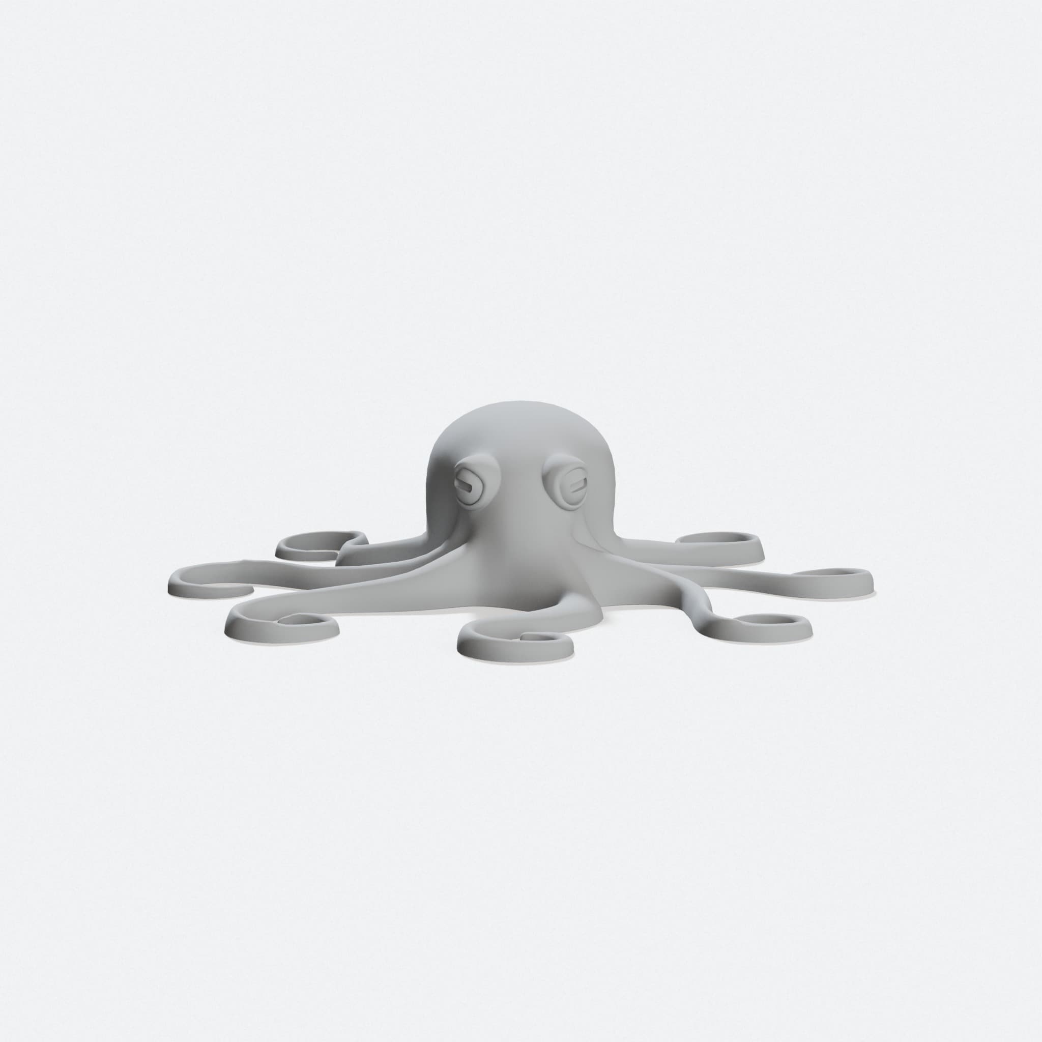 Bucket O' Octopi – Linkable 3D Printed Toy Chain Builder, hero tilt