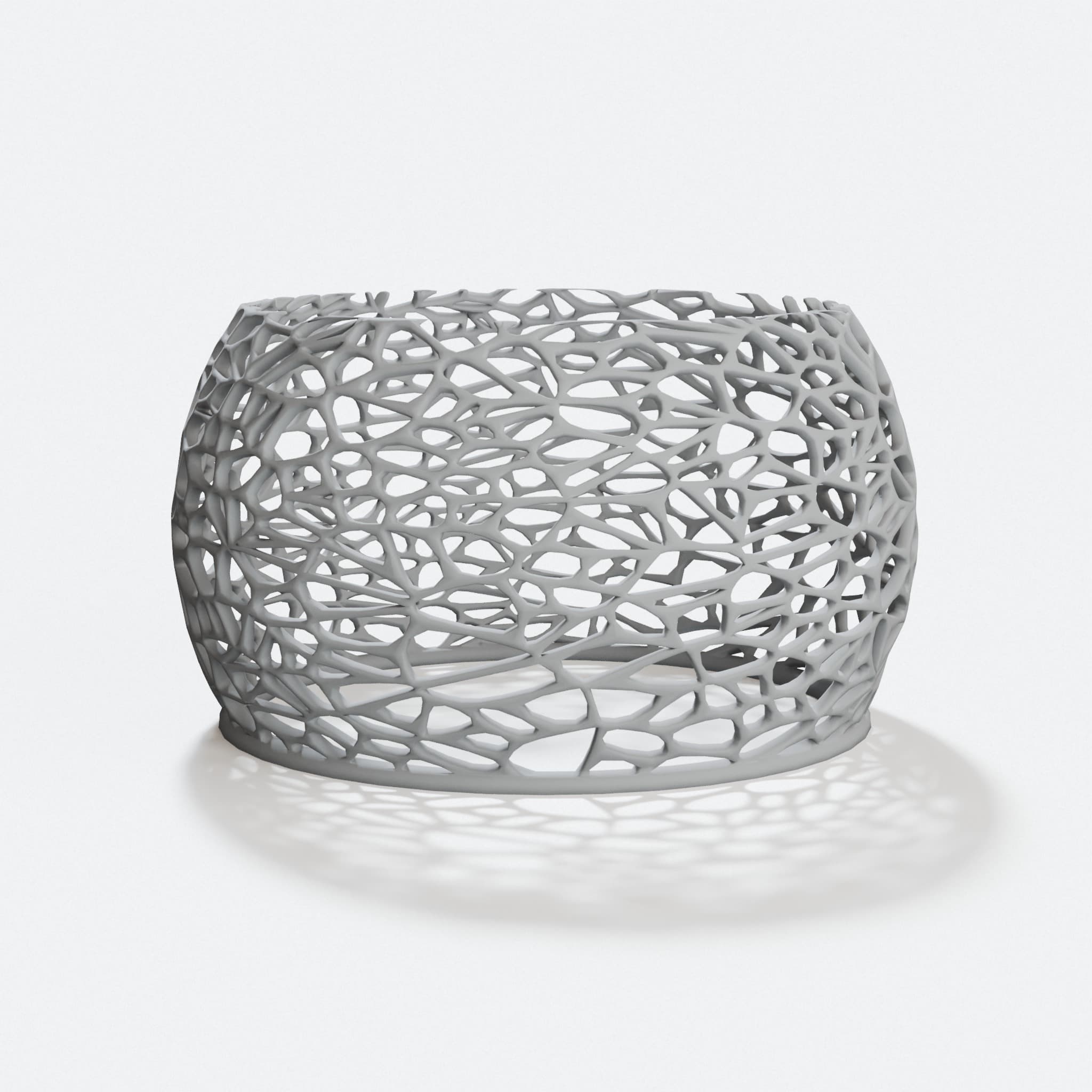 Coral Candle Fixture - 3D Printed Home Decor, hero tilt
