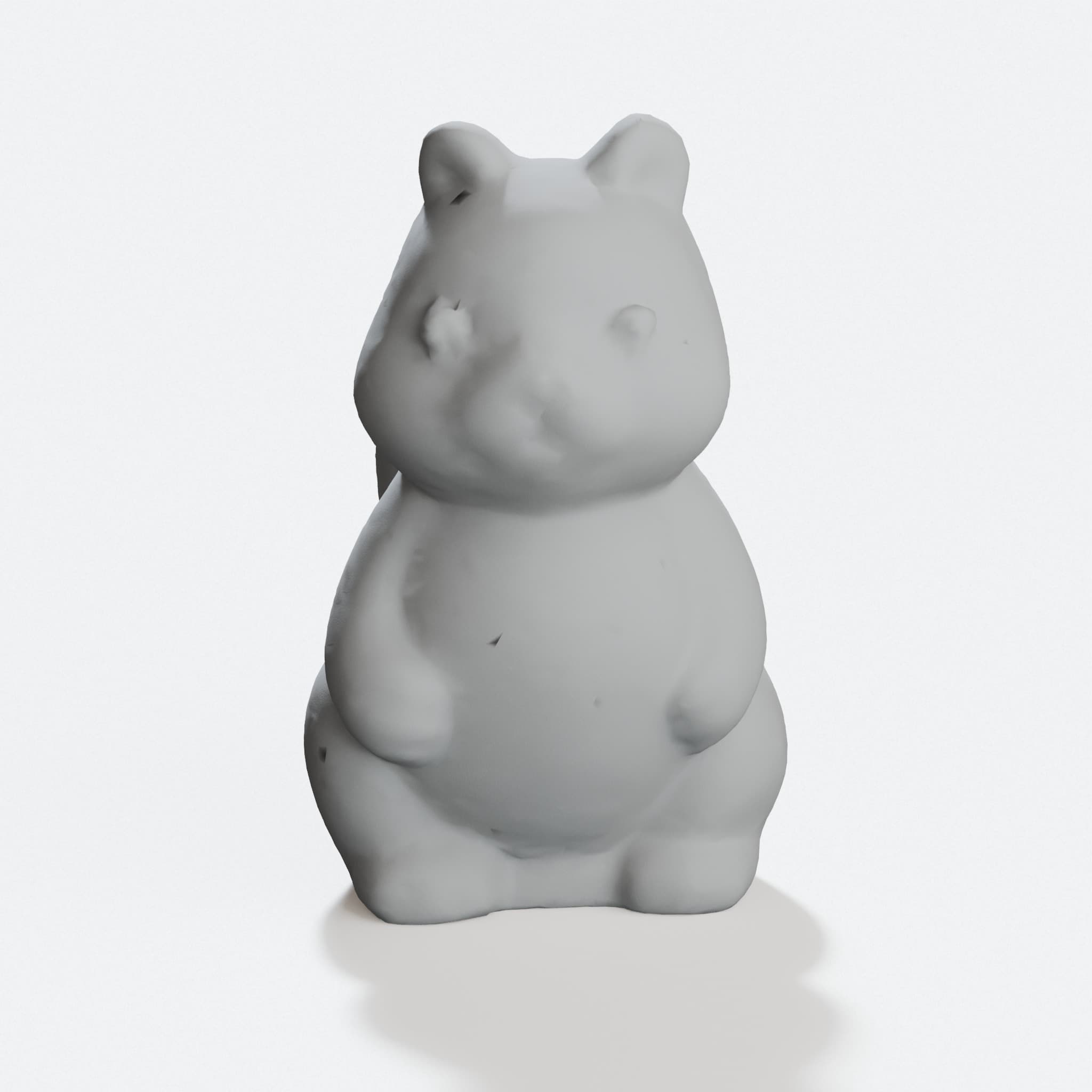 Squirrel Toy 3D Print File – Cute Animal Figure for Kids, hero tilt
