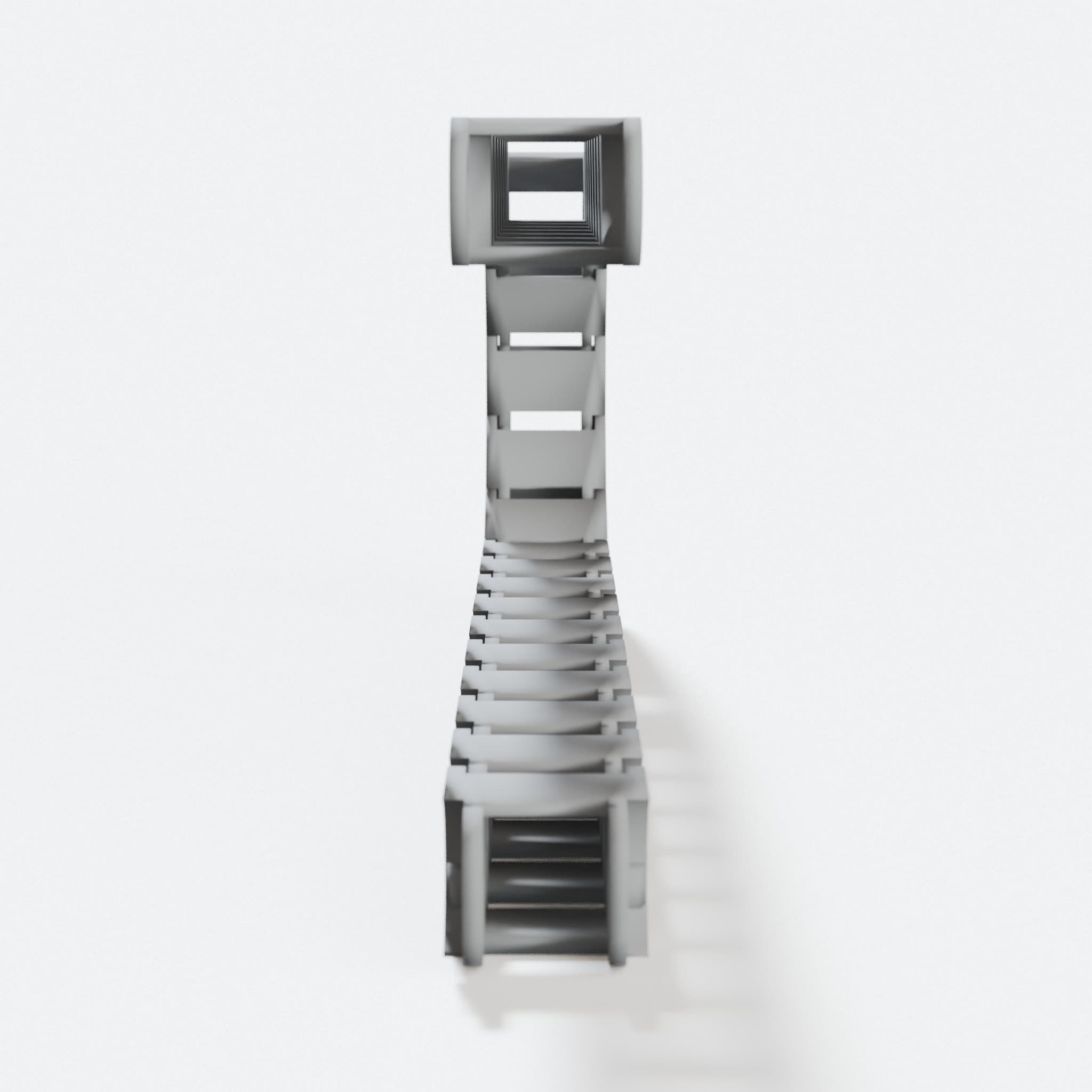 Parametric Cable Chain – Custom 3D Printed Office Accessory