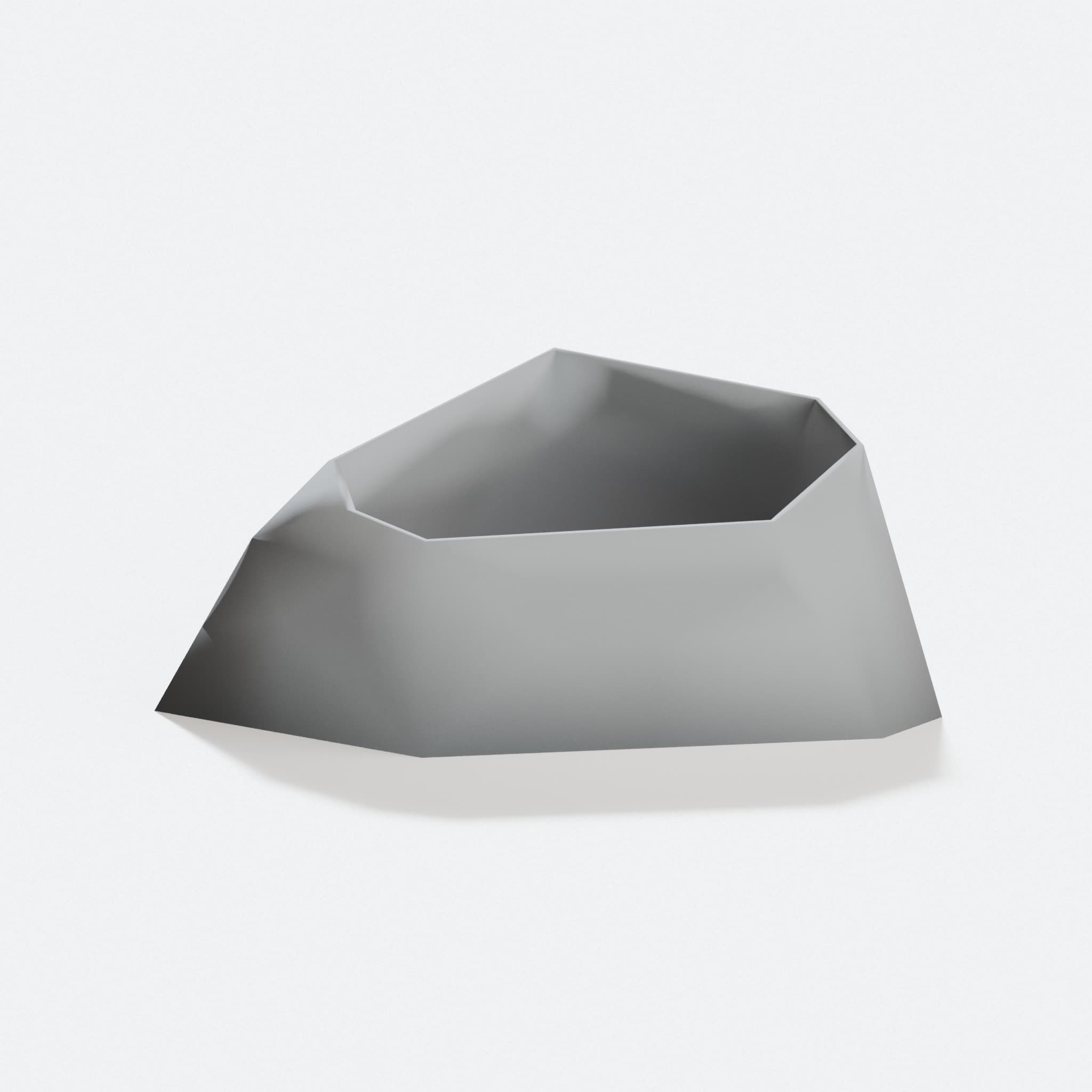 Voronoi 3D Printed Flower Pot for Home Decor, hero tilt
