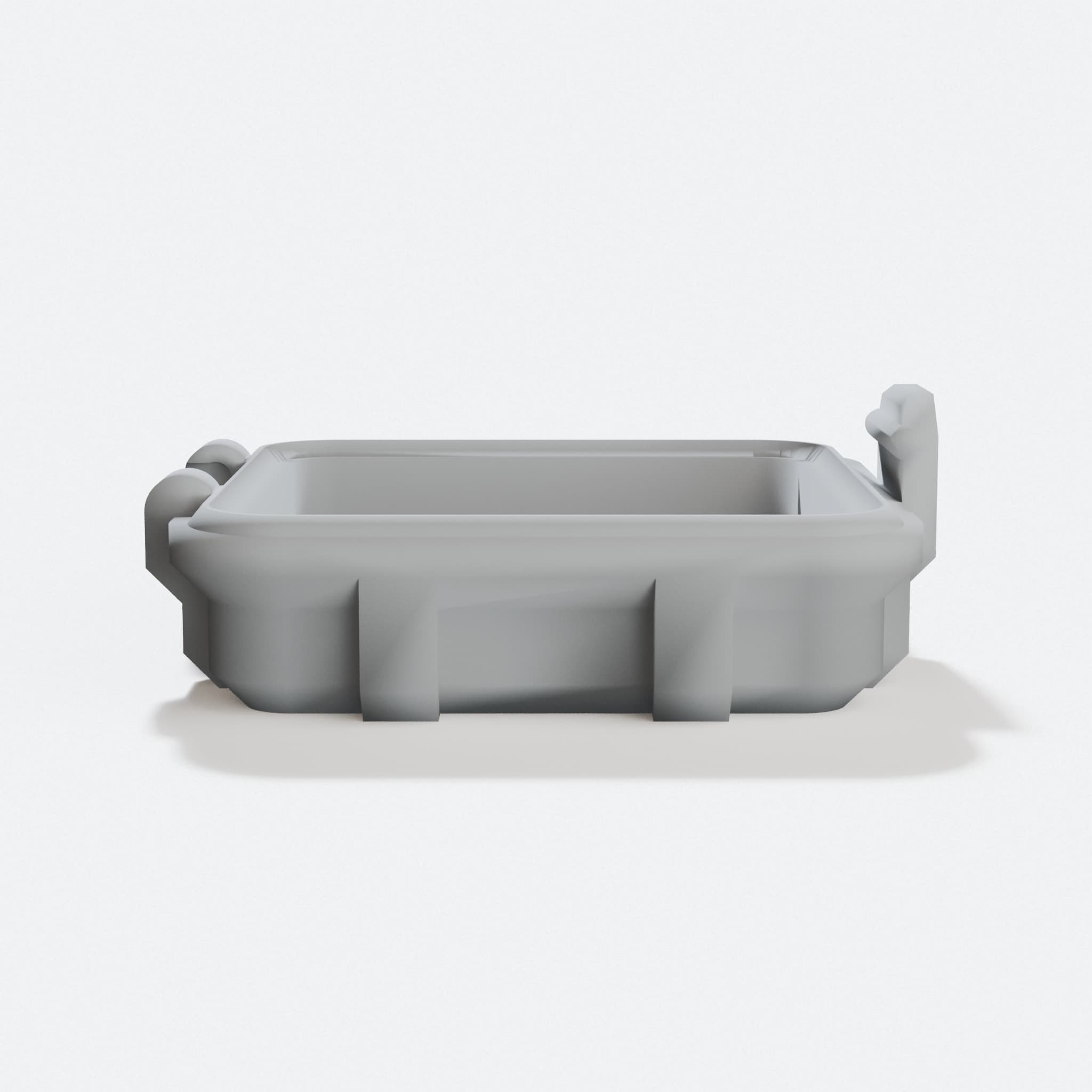 Parametrizable Rugged Box – Customizable 3D Printed Storage, hero tilt