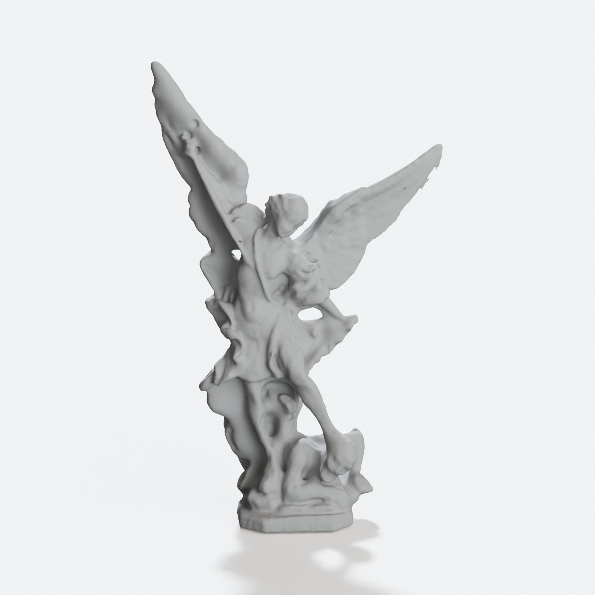 Archangel Michael Triumphant Statue Ornament, hero tilt