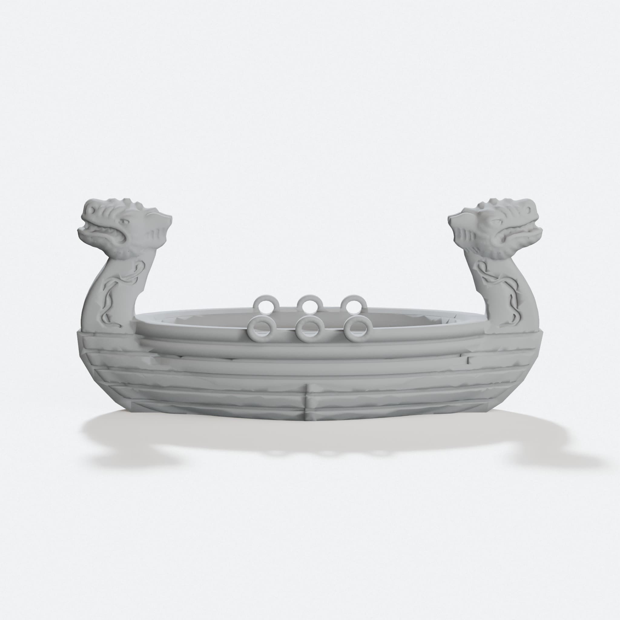 Squigglepeeps Viking Explorers 3D Printed Toys Playset, hero tilt