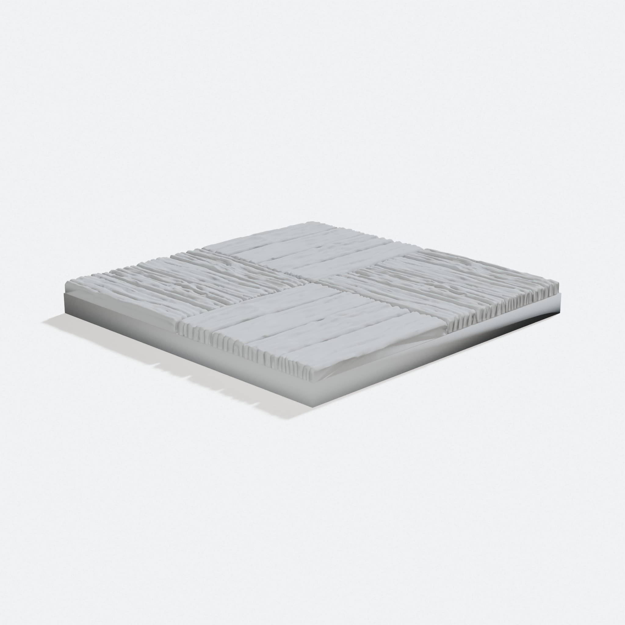 OpenForge 2.0 Wooden Floors - 3D Printed RPG Tiles, turn three quarter