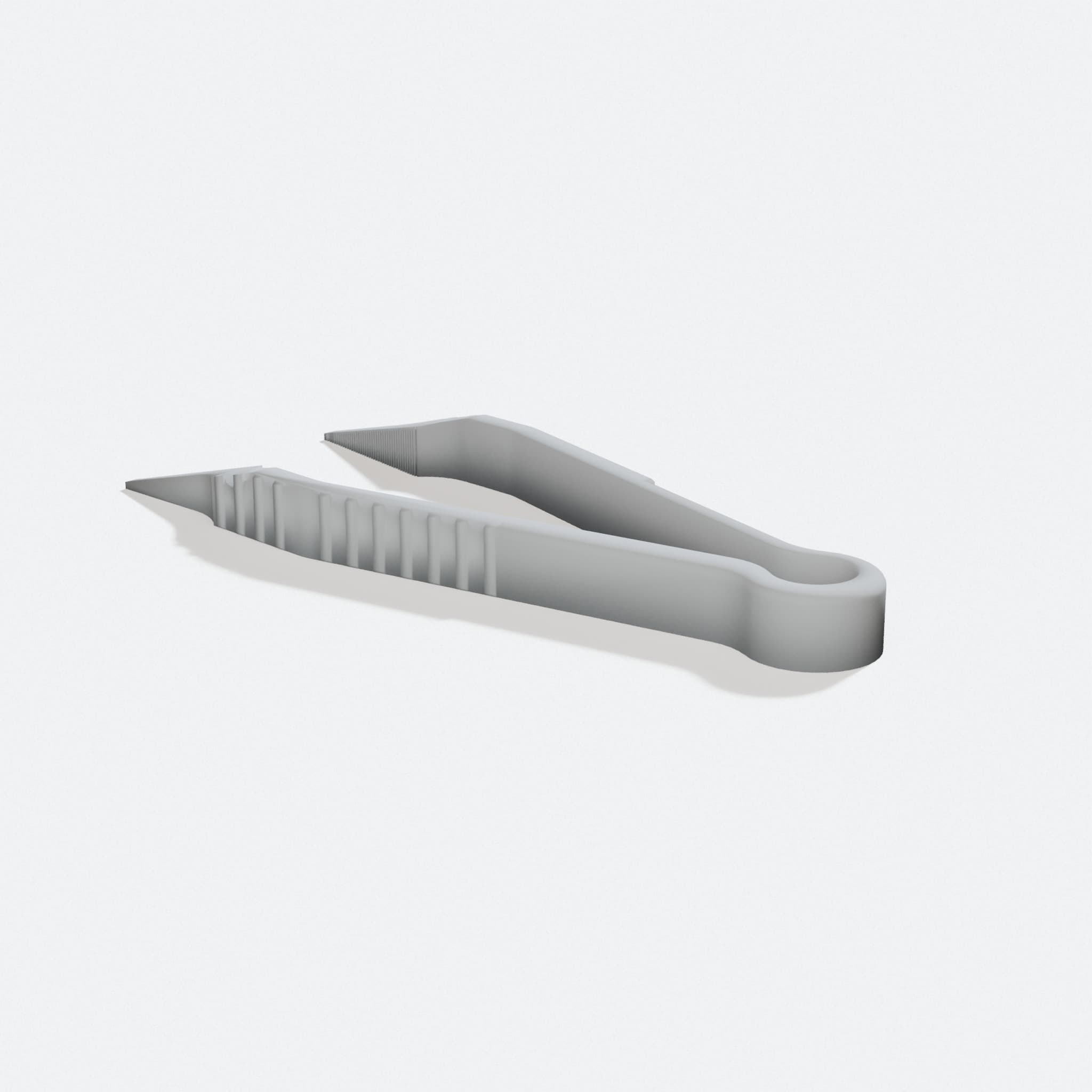 THE Tweezer - 3D Printed Workshop Tool, turn three quarter