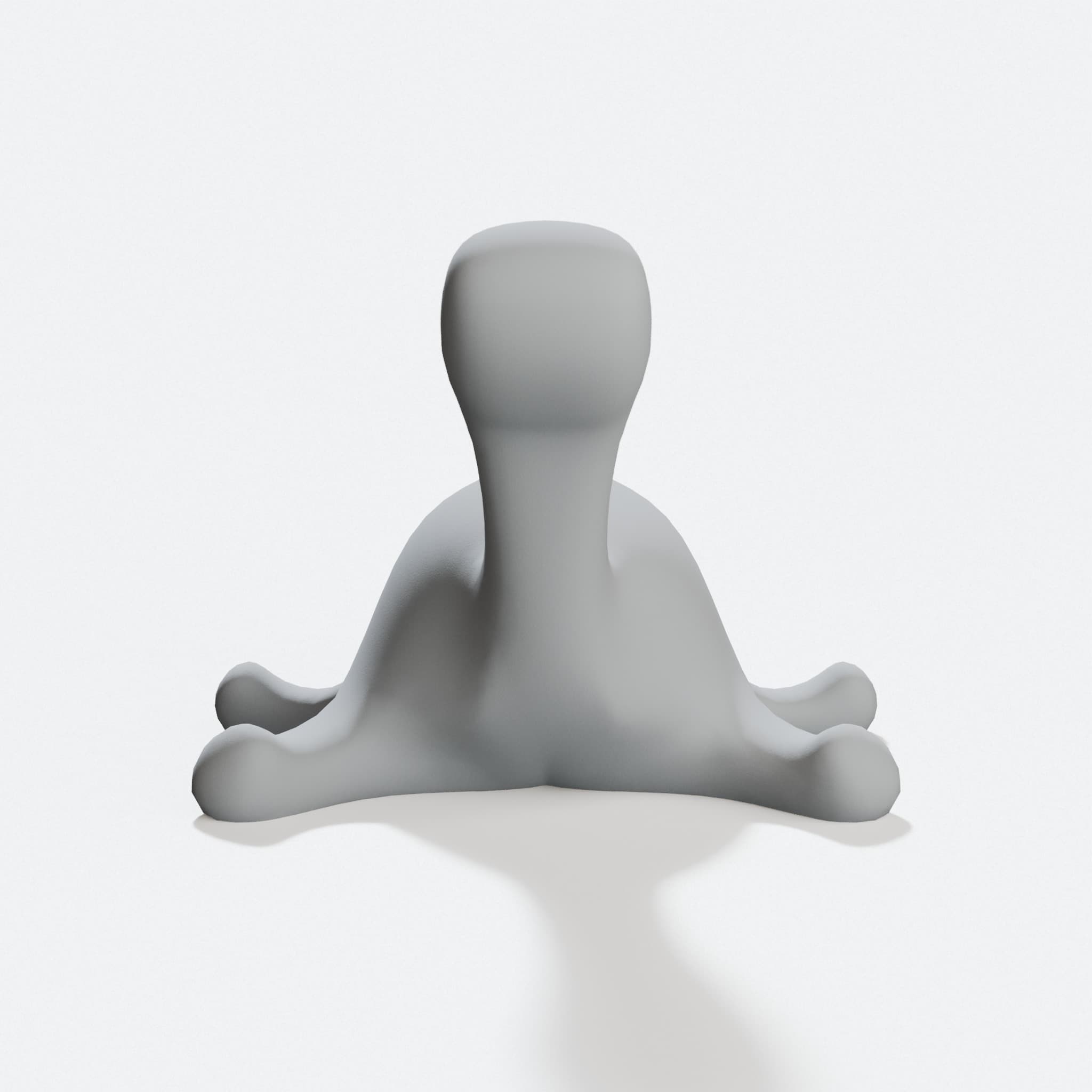 Dinosaur Toy 3D Printed Figurine, hero tilt