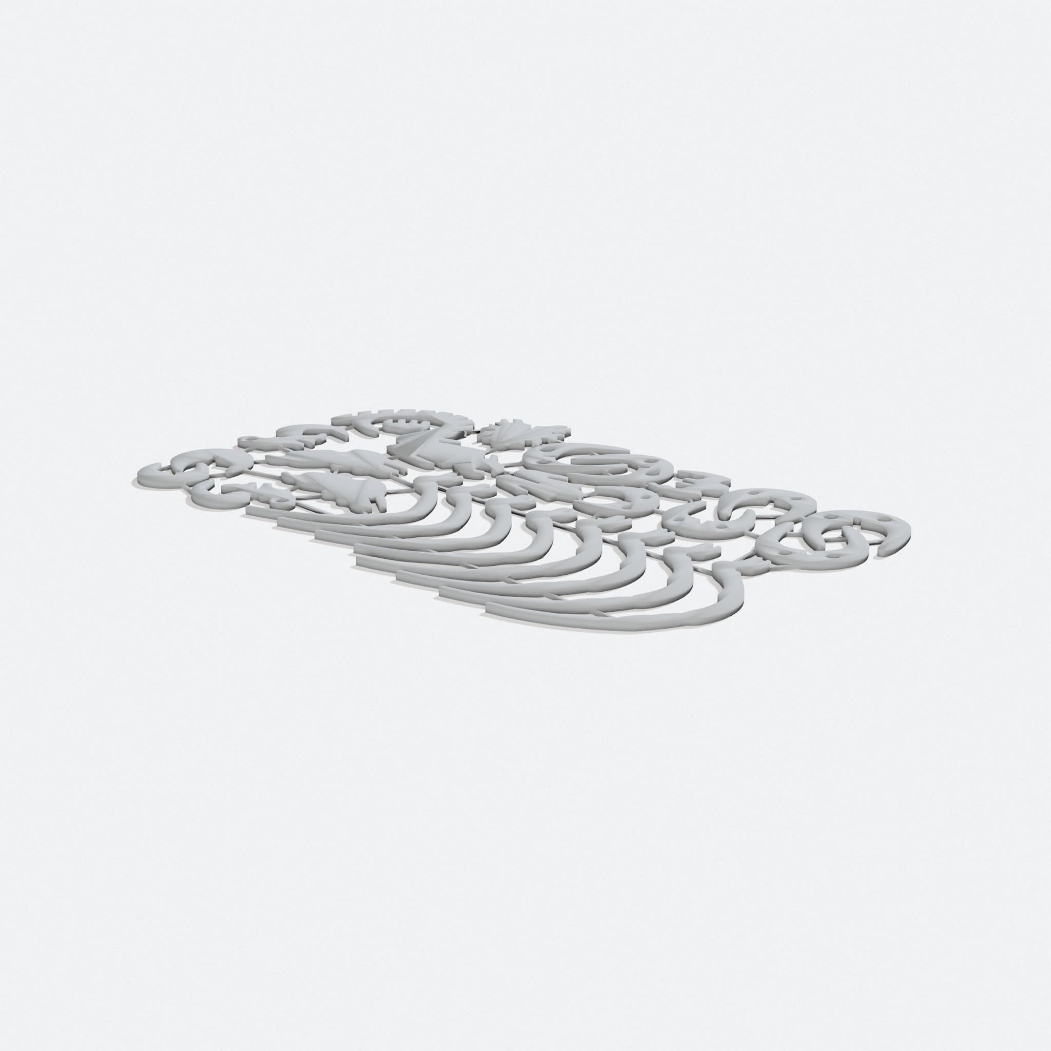 Spider Kit - 3D Printed Puzzle Toy, turn three quarter