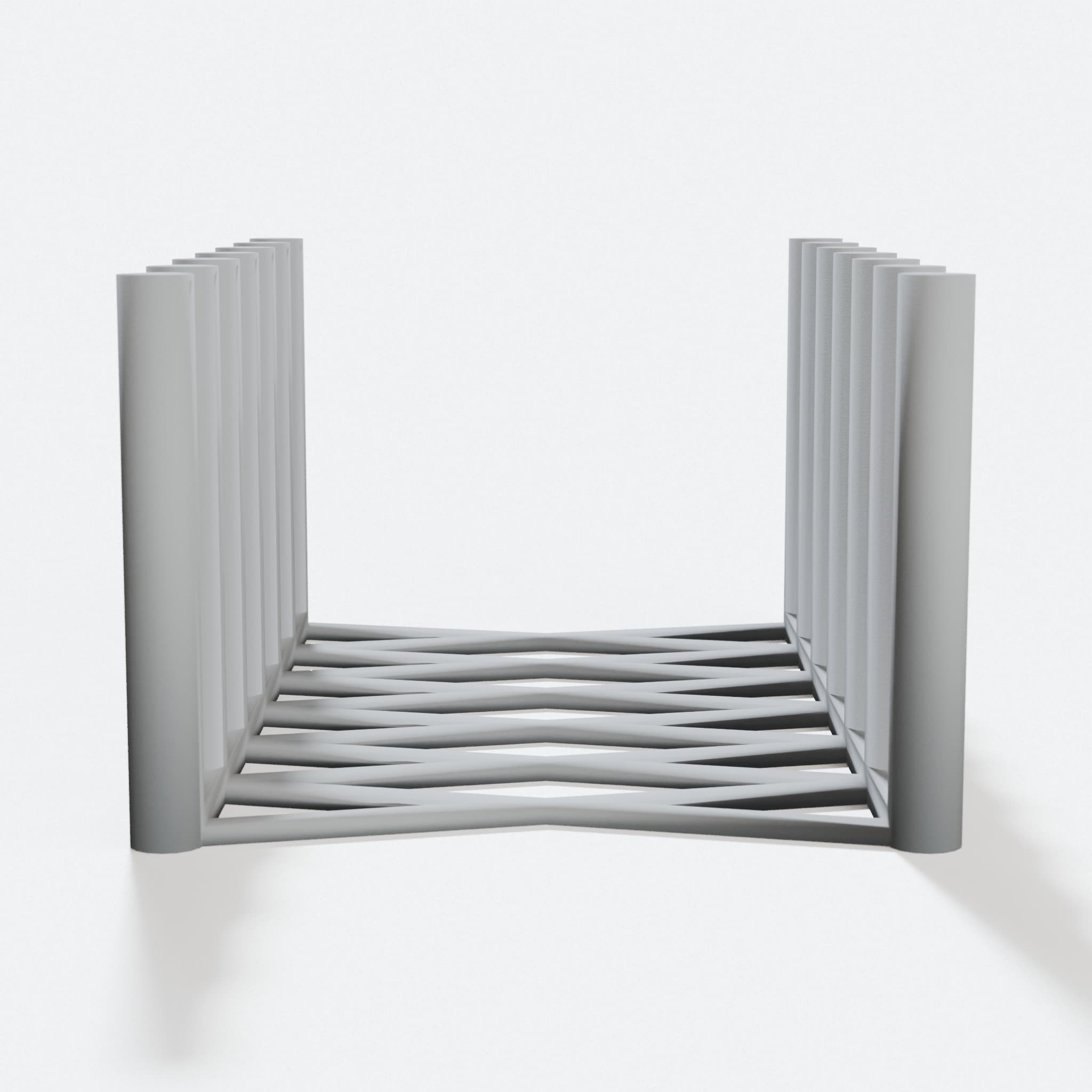 3D Printed IKEA 365 Lid Organizer for Kitchen Storage, hero tilt