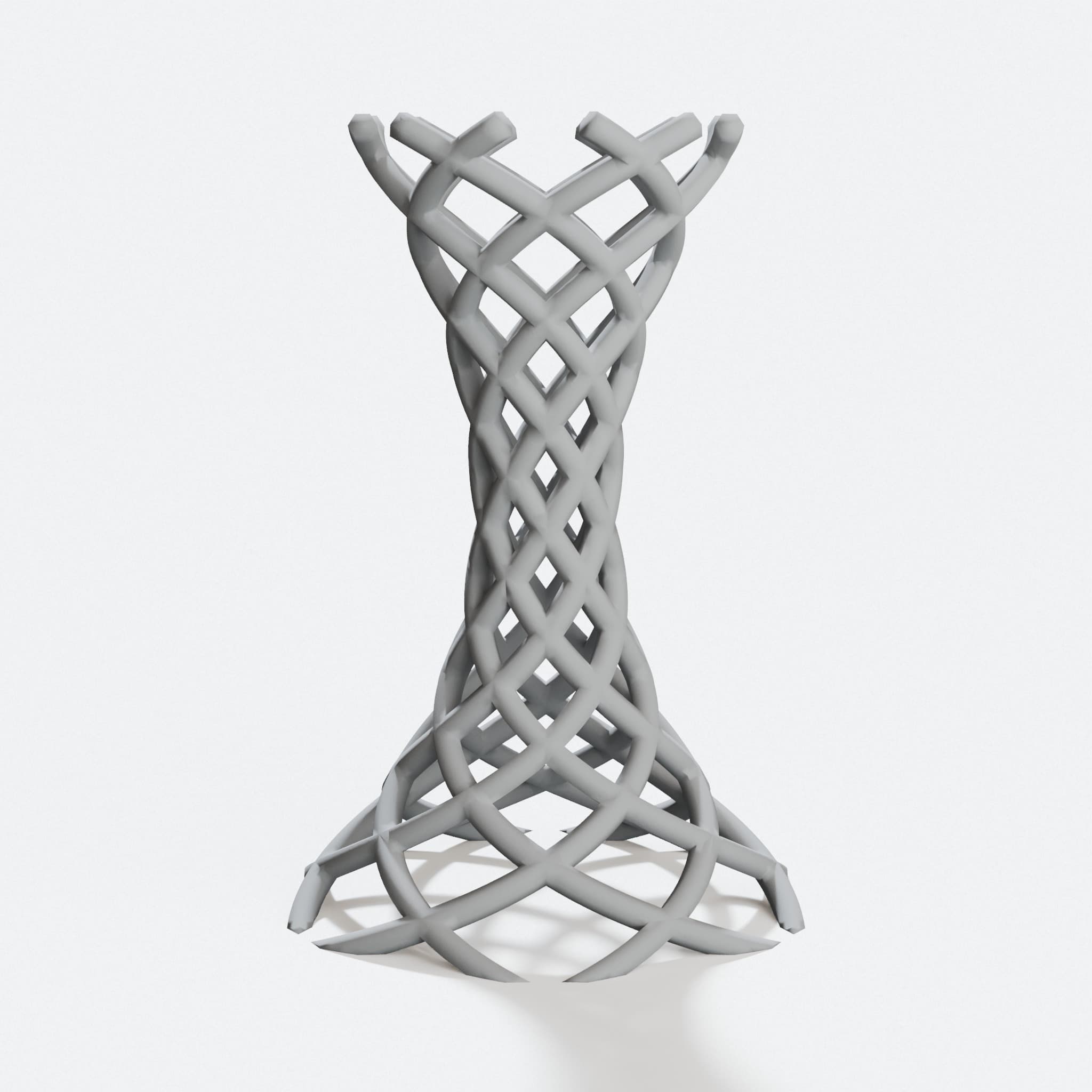 Wormhole 3D Printed Candle Holders for Dinner, hero tilt