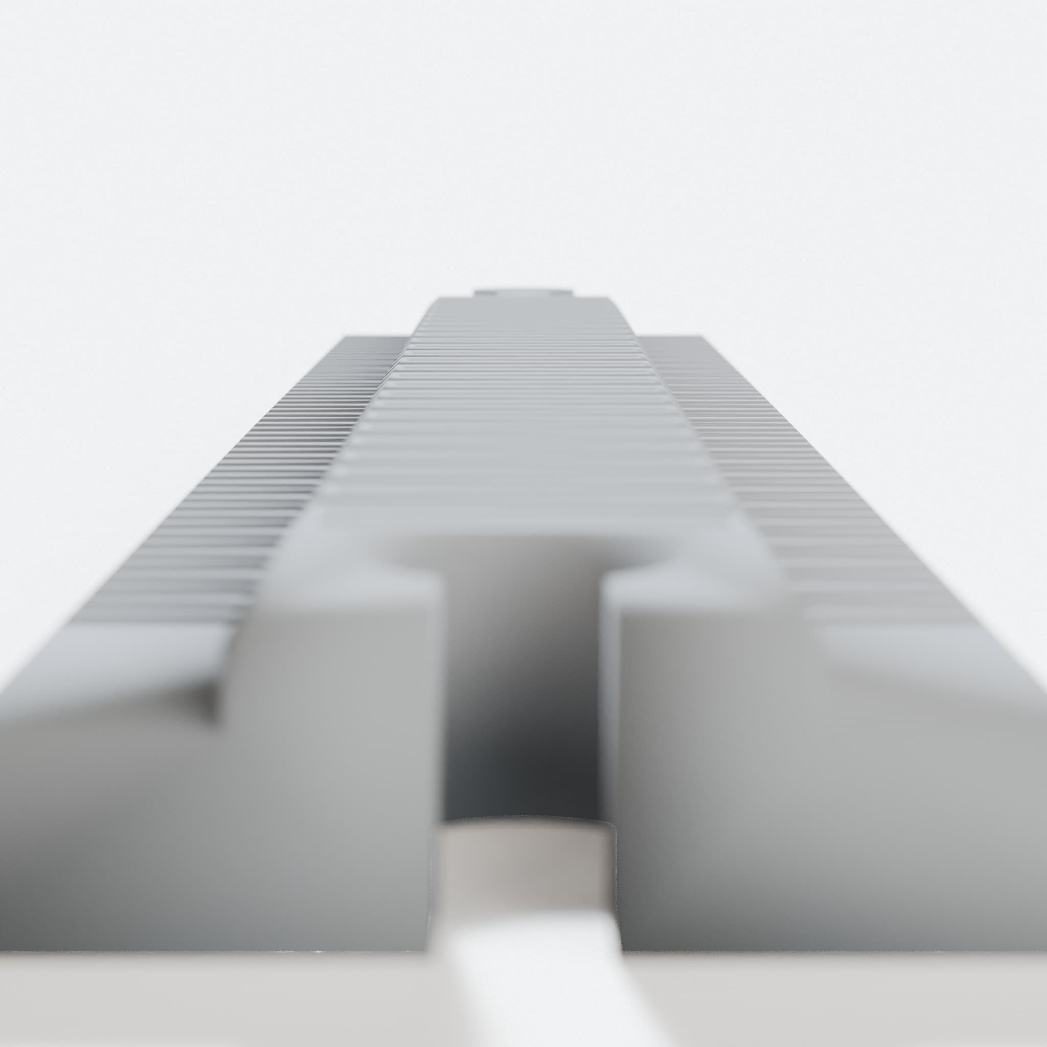 Customizable Flexible Toy Train Tracks for 3D Printed Toys, hero tilt