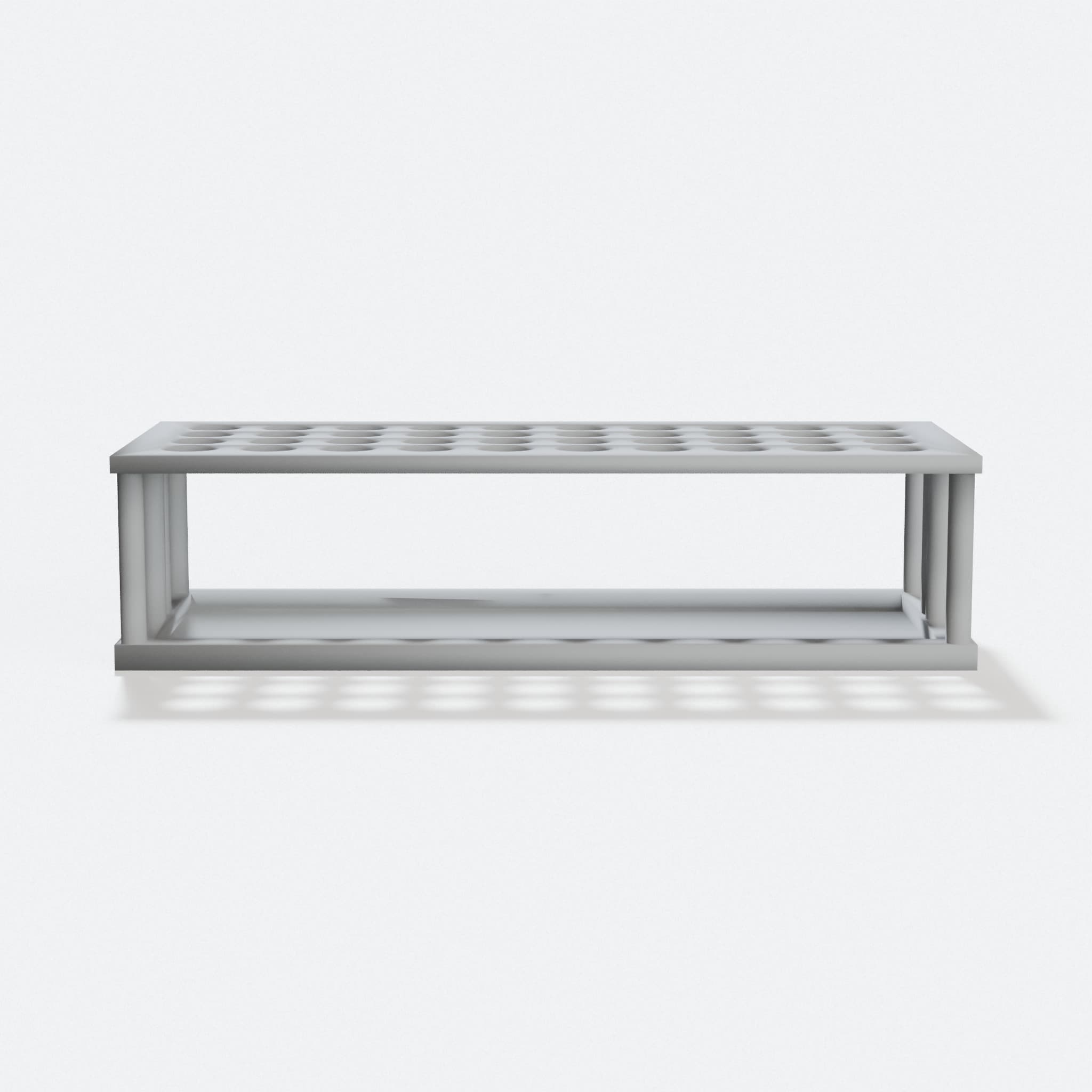 3D Printed Tools Stand with 40 Slots for Desk Organization, hero tilt