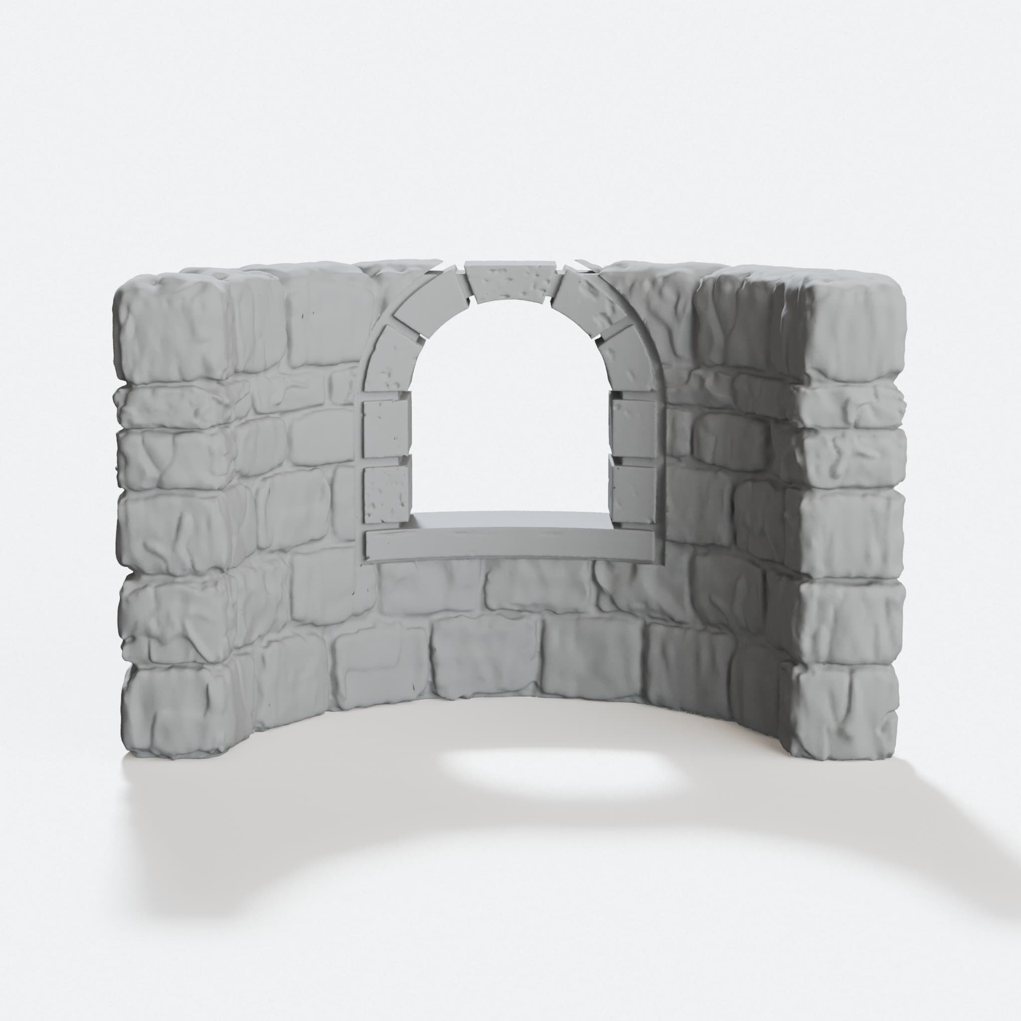 OpenForge 2.0 Dungeon Stone Alcove Tile Set, hero tilt