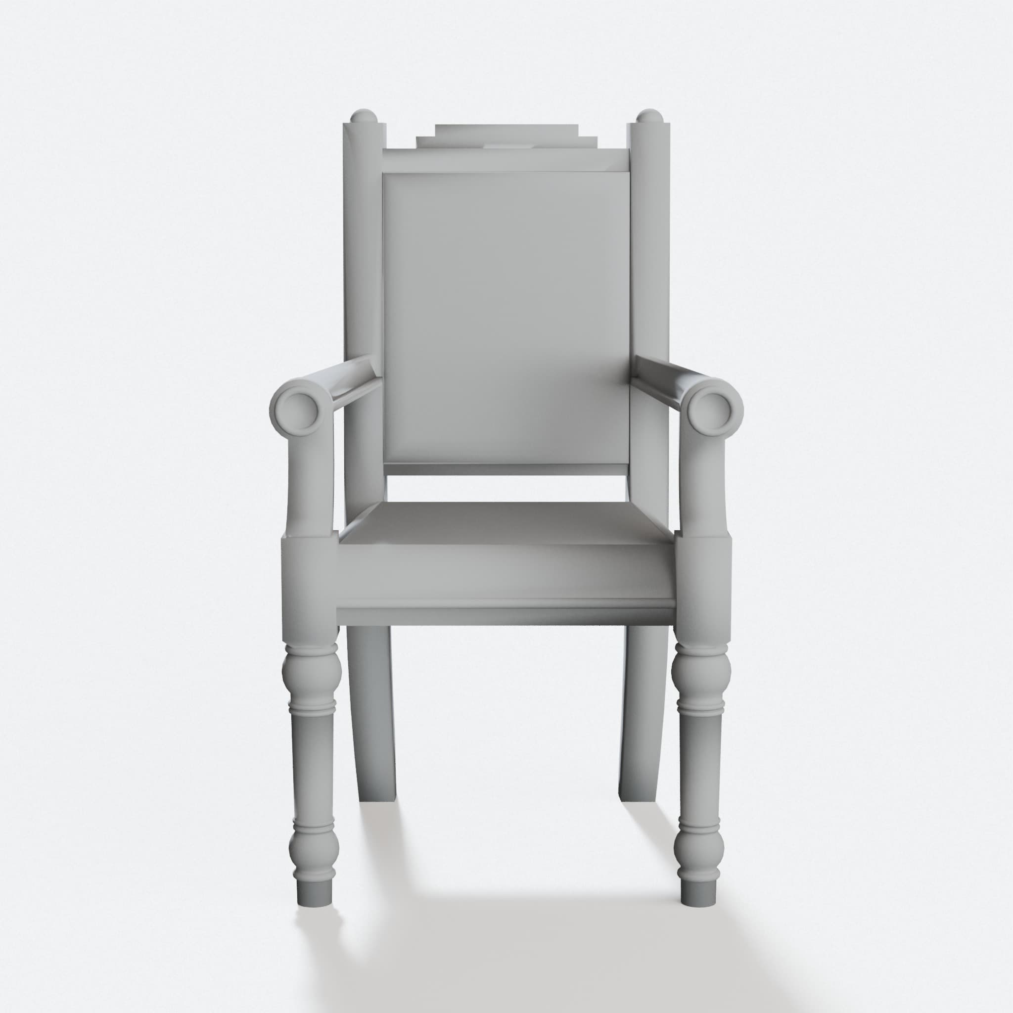 1:24 Victorian Side Chair - Miniature Furniture, hero tilt
