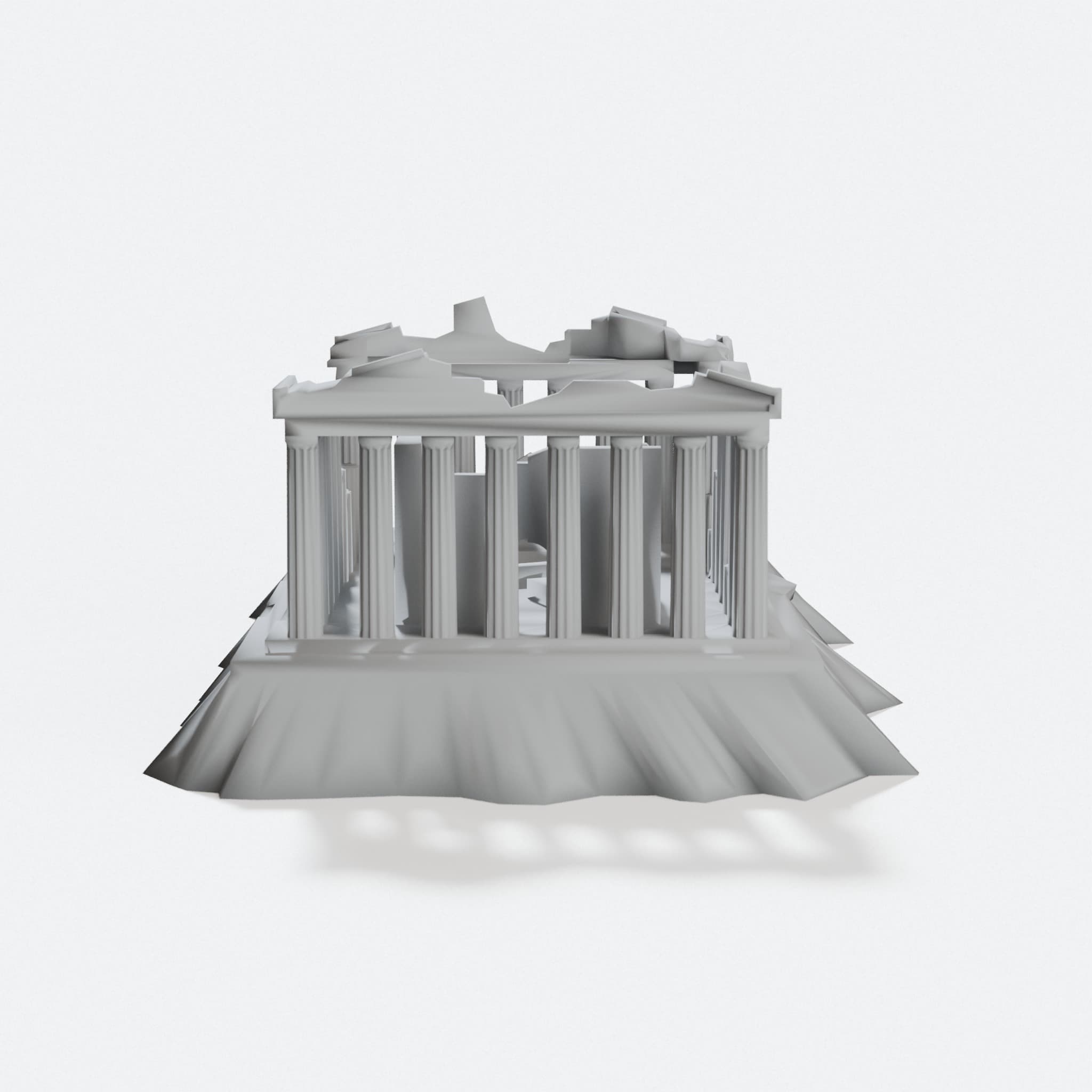 Ionic Ruins - Classical Greek Architectural Ornament, hero tilt