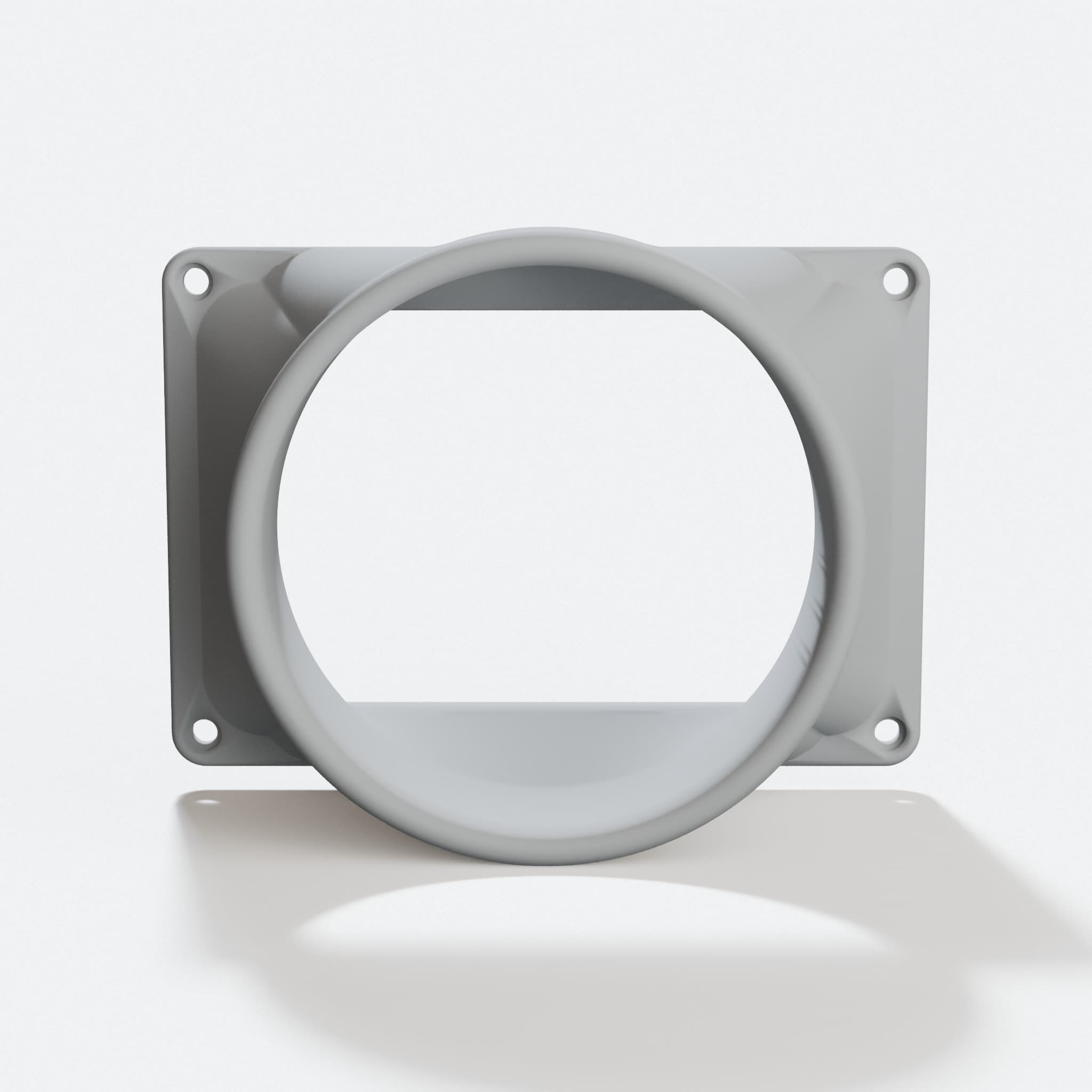 Rear Vent to 4" Adapter for Anycubic Photon, hero tilt