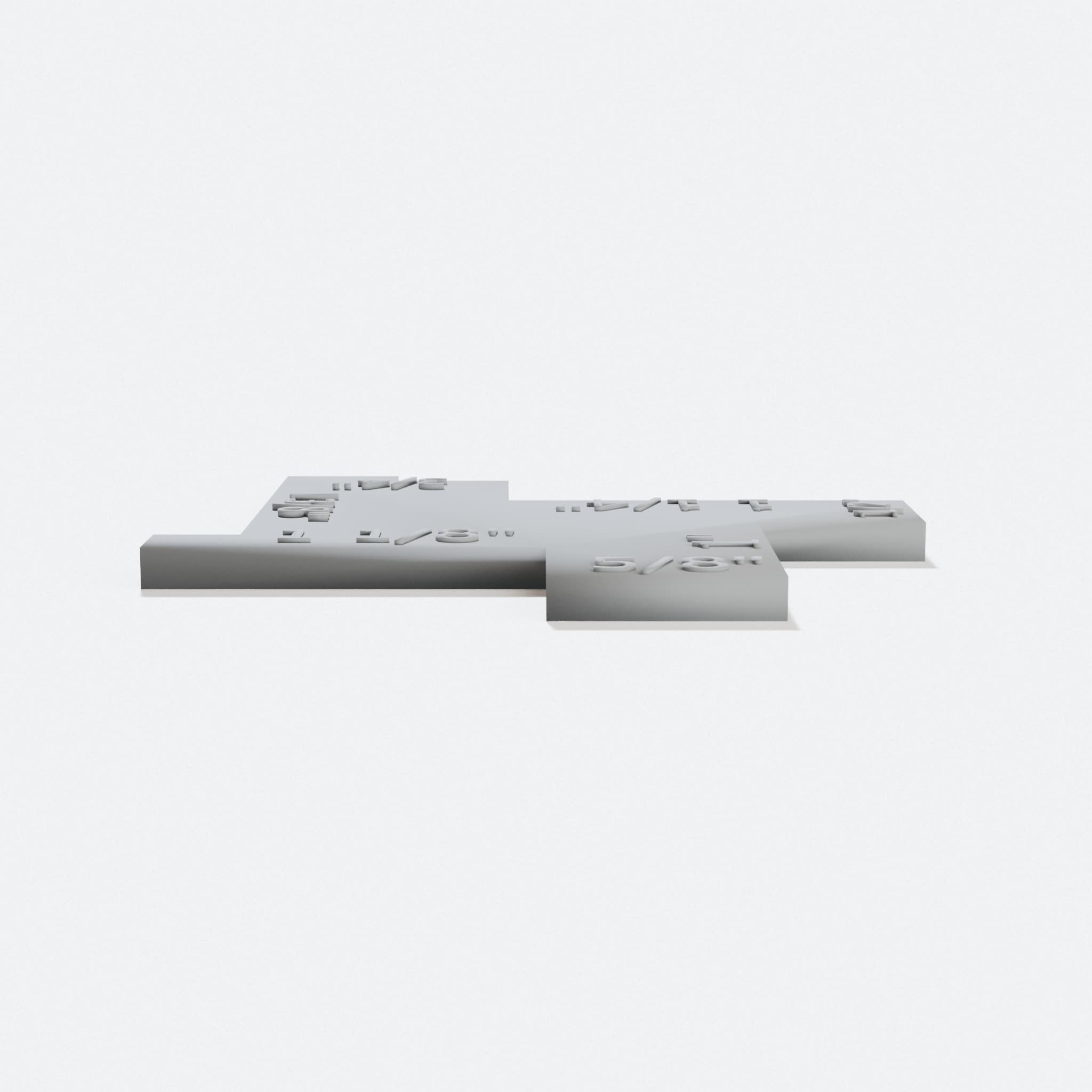 14 in 1 Sewing Measurement Tool, 3D Printed, hero tilt