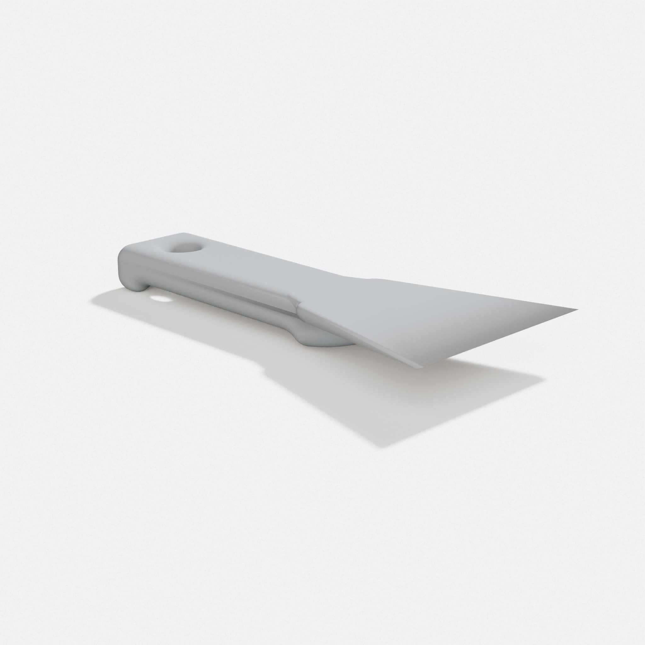 Universal Scraper - 3D Printed Workshop Tool, turn three quarter