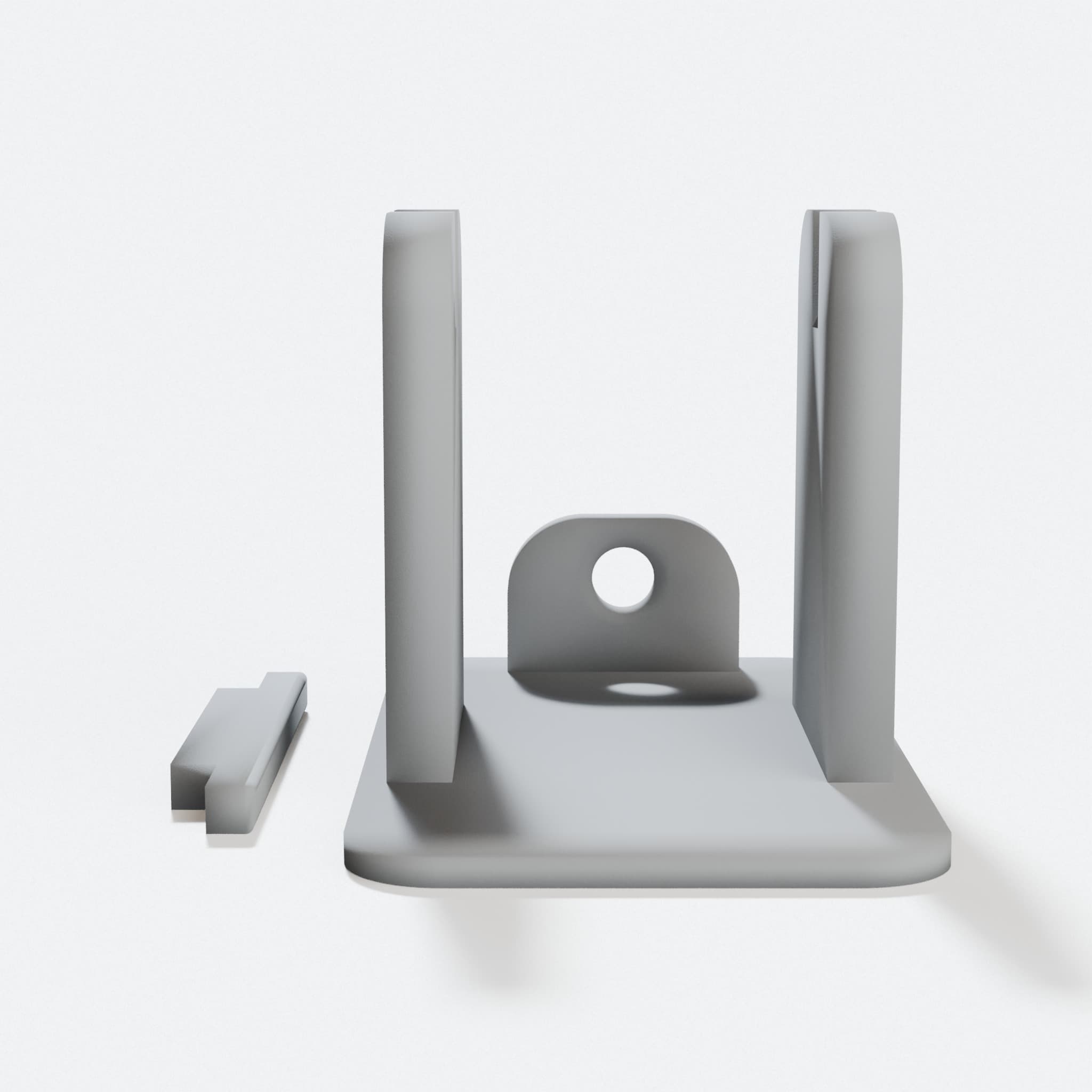3D Printed Solder Stand for Narrow Reels, hero tilt