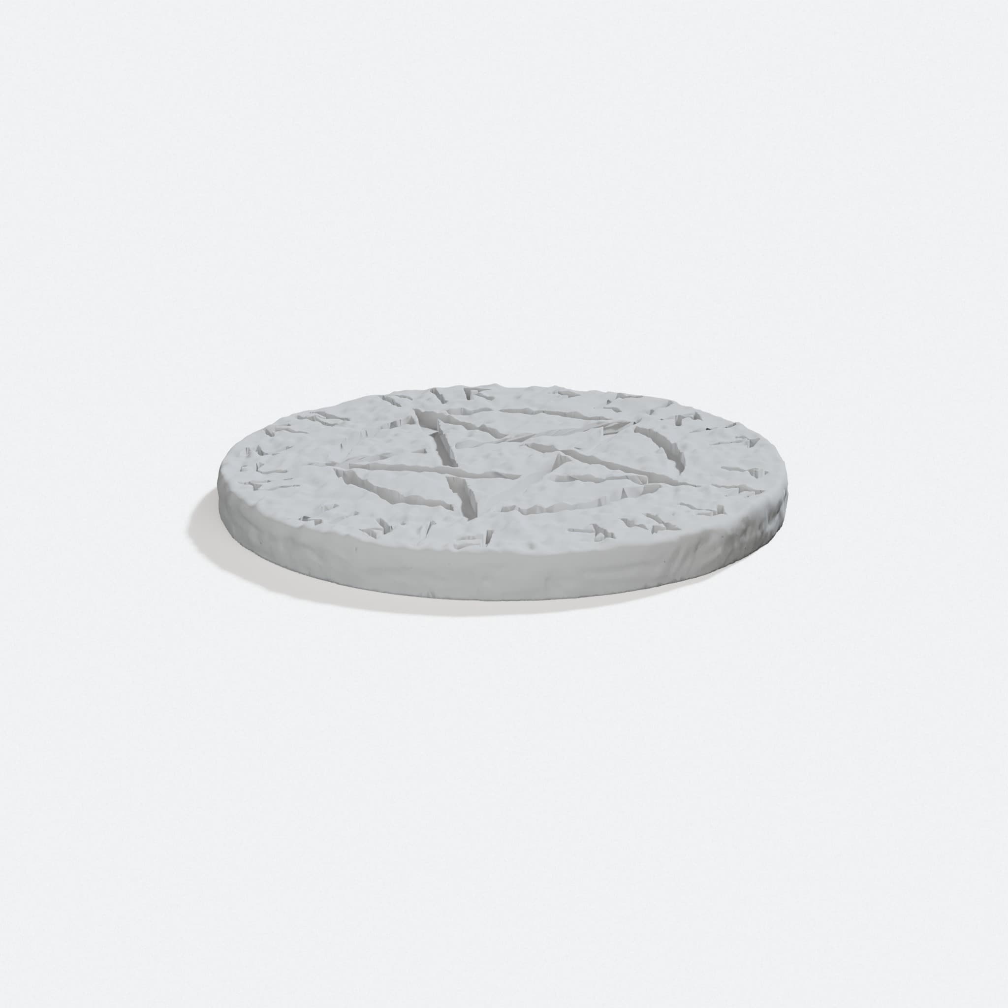 OpenForge Pentagram Magic Circle Tile, turn three quarter