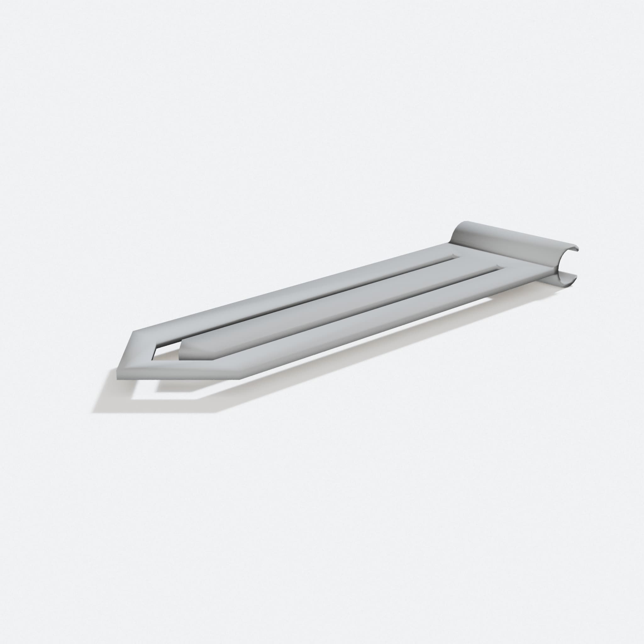 Bookmark with Pen Clip for Readers and Students, turn three quarter