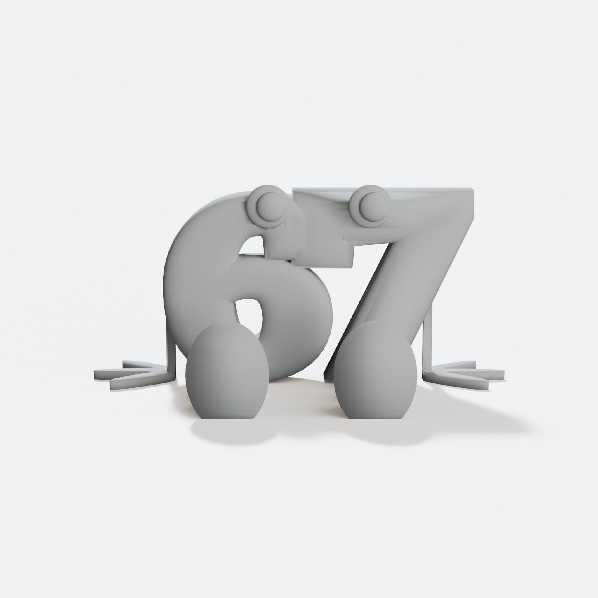 Bubble 67 Articulated Figure with Legs and Arms, hero tilt