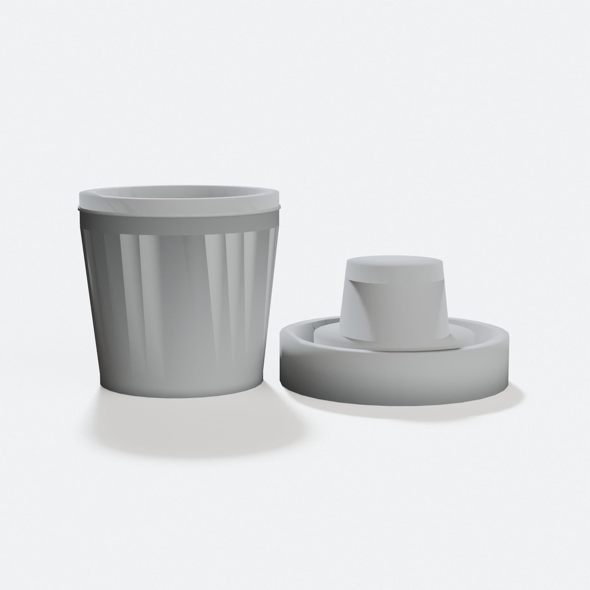 Ice Shot Glass Maker – 3D Printed Kitchen Mold, hero tilt