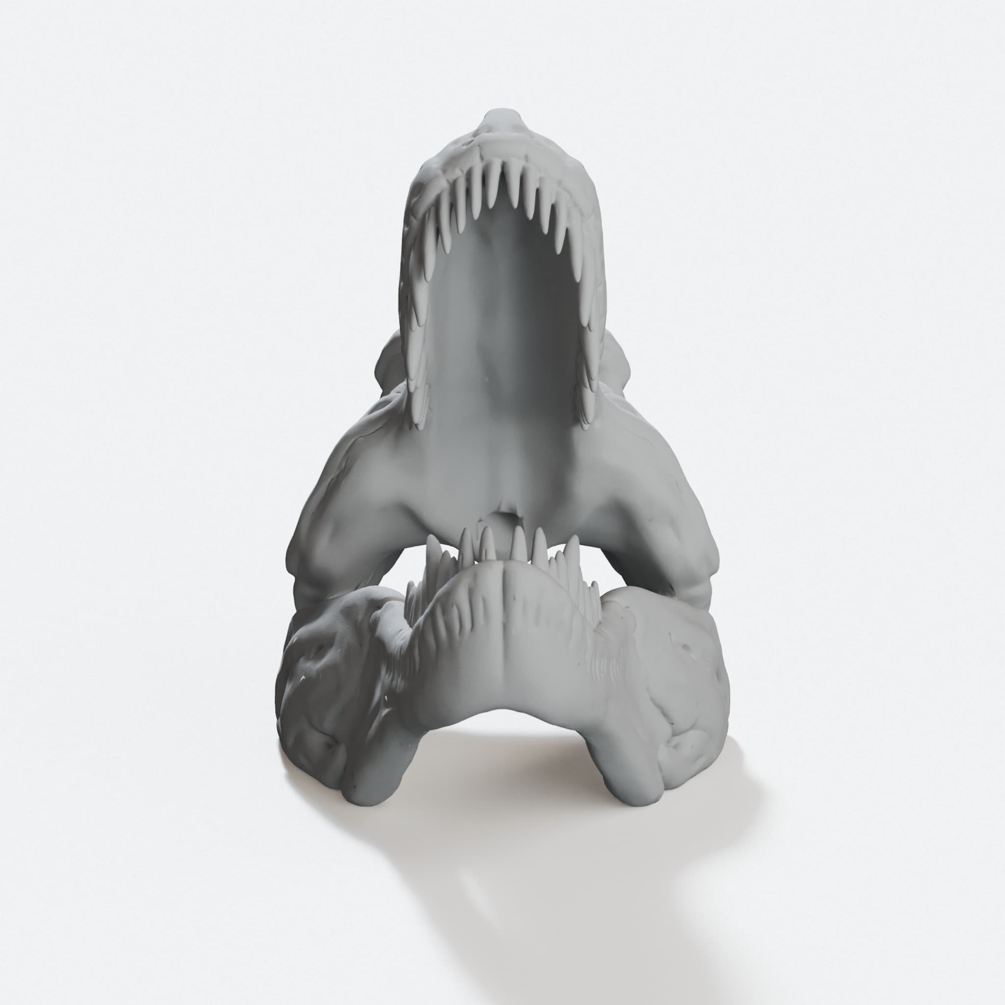 T-Rex Skull 3D Printed Home Decor, hero tilt