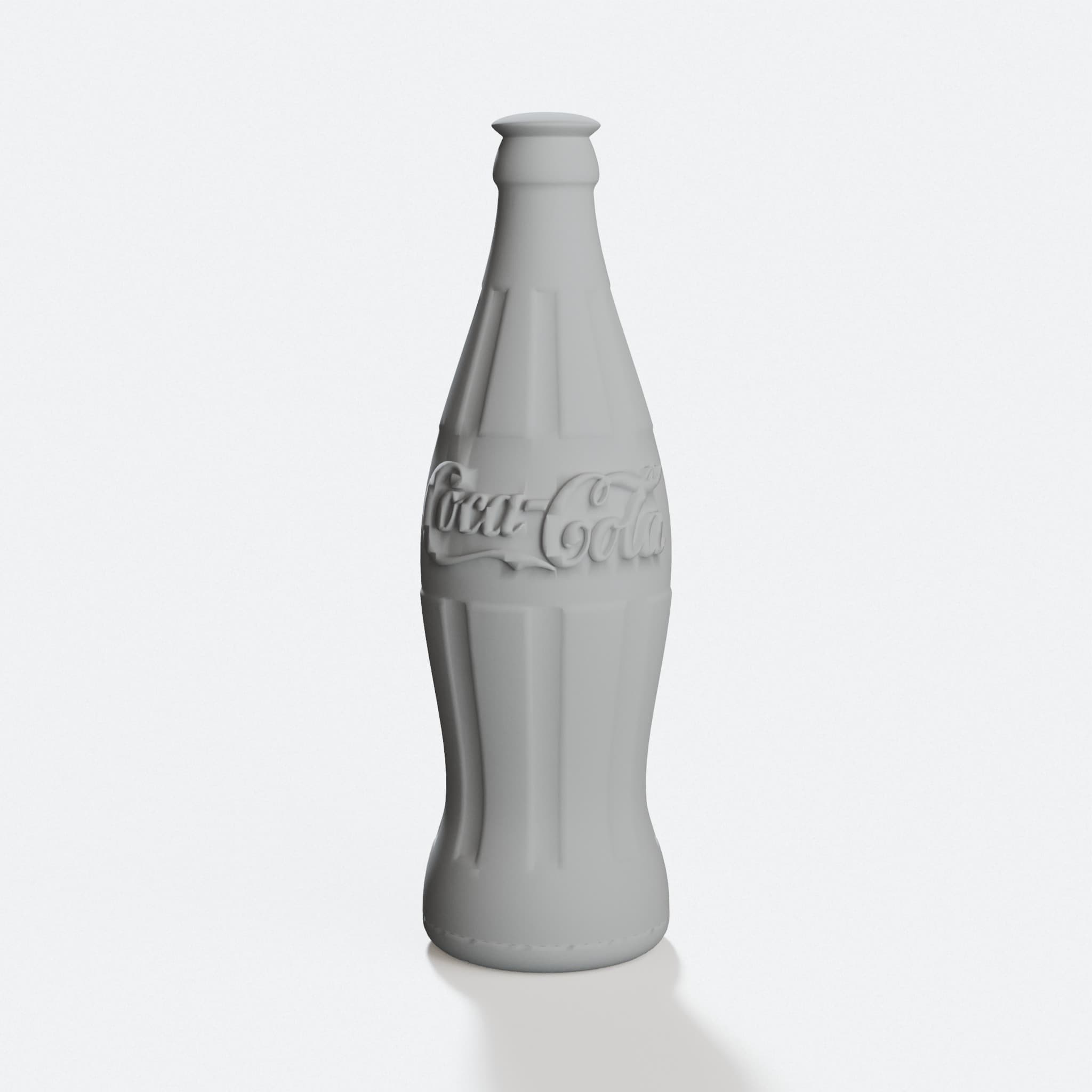 Original Coke Bottle Set - 3D Printed Collectible, hero tilt