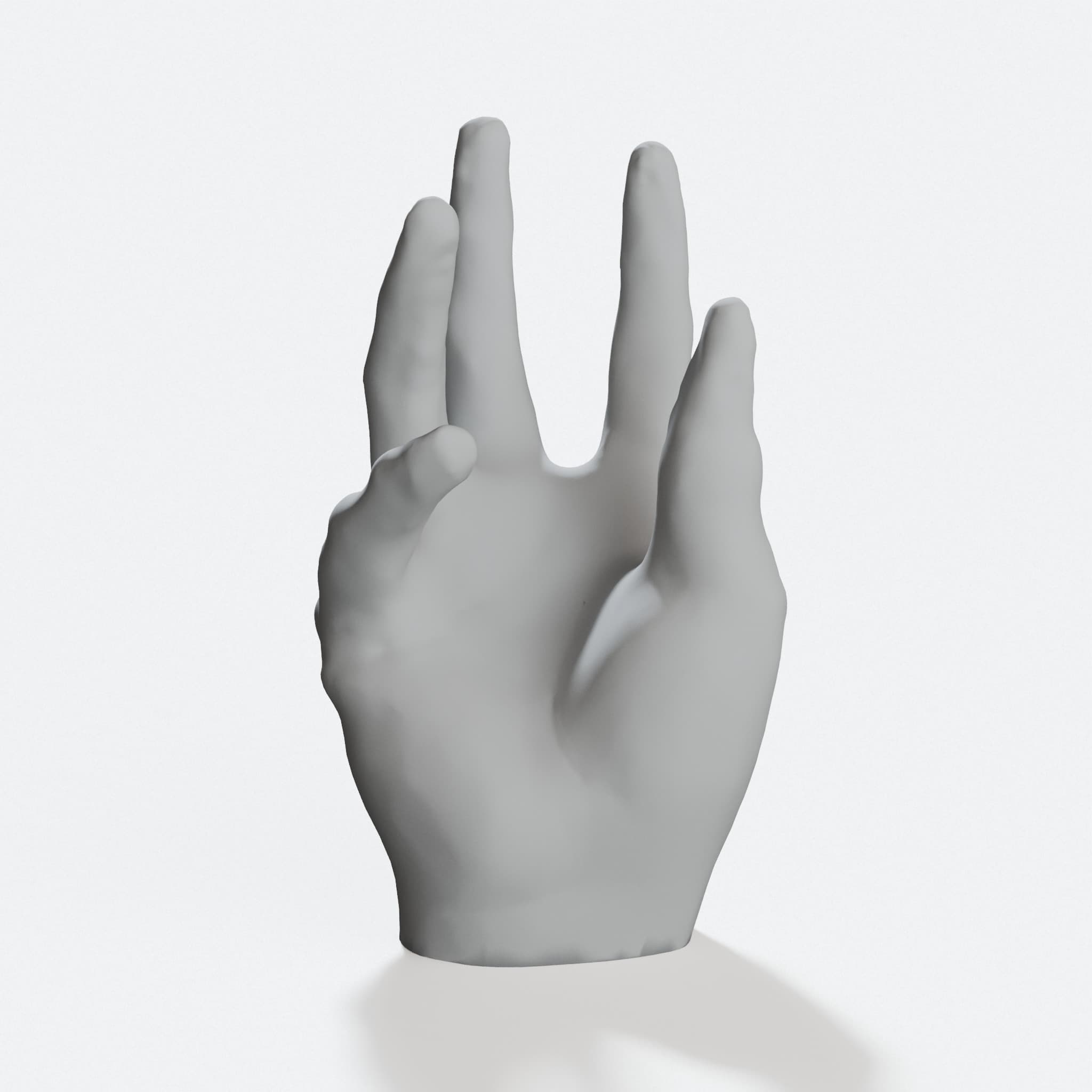 Compatible with iPhone Hand Stand – 3D Scanned Smartphone Holder