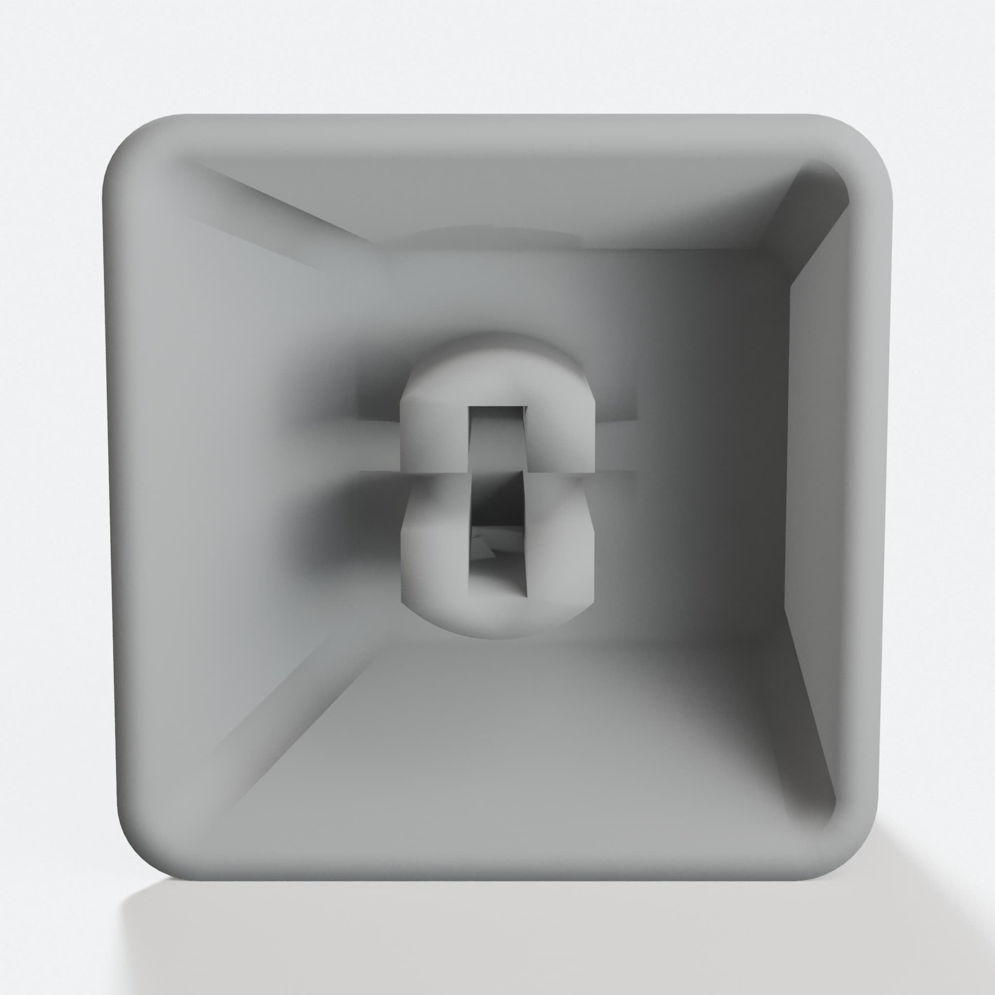 Cherry MX Keycap – 3D Printed Mechanical Keyboard Key, hero tilt