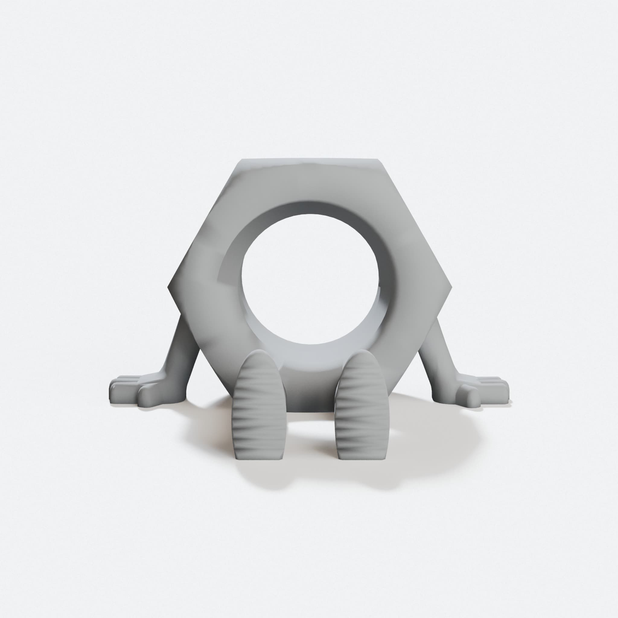 Nutty Buddy 3D Printed Toy Pal, hero tilt