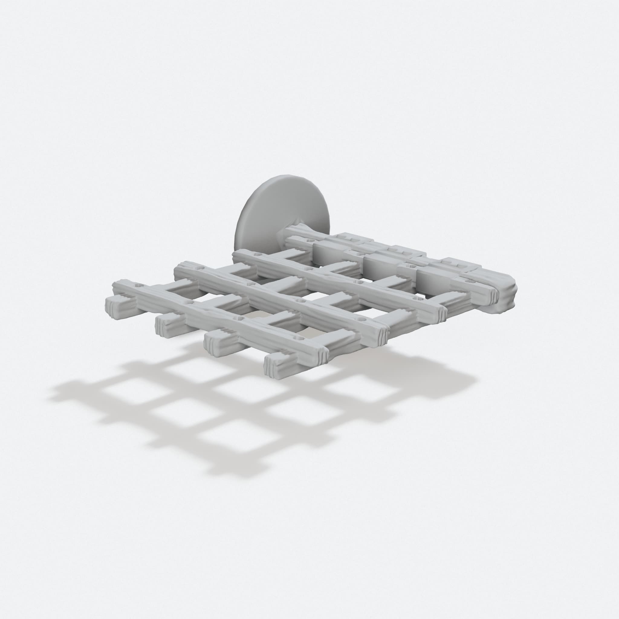 OpenForge Spike Wall Trap Set, Dungeon Trap Tile, turn three quarter