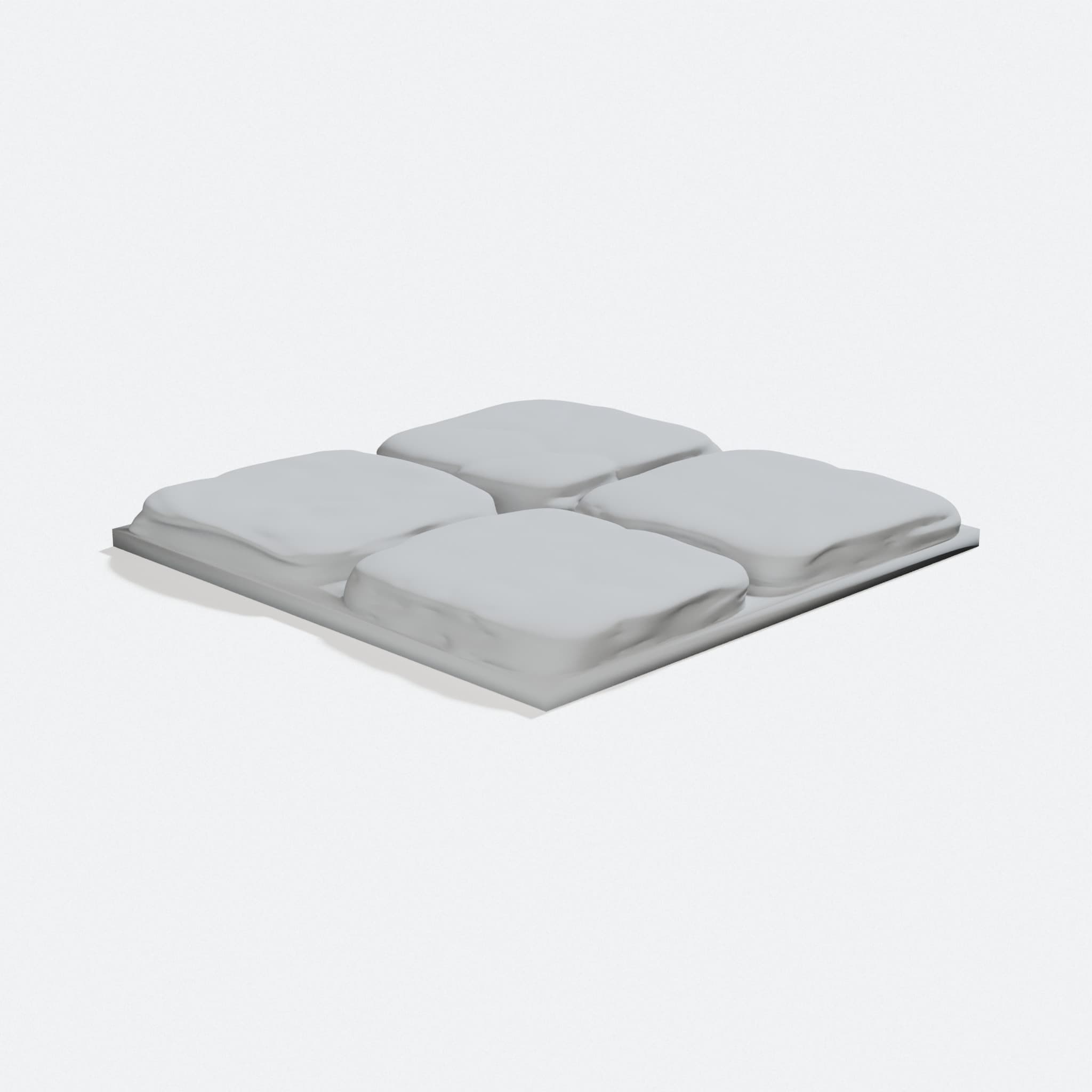 OpenForge 2.0 Dungeon Stone Floor Tiles, turn three quarter