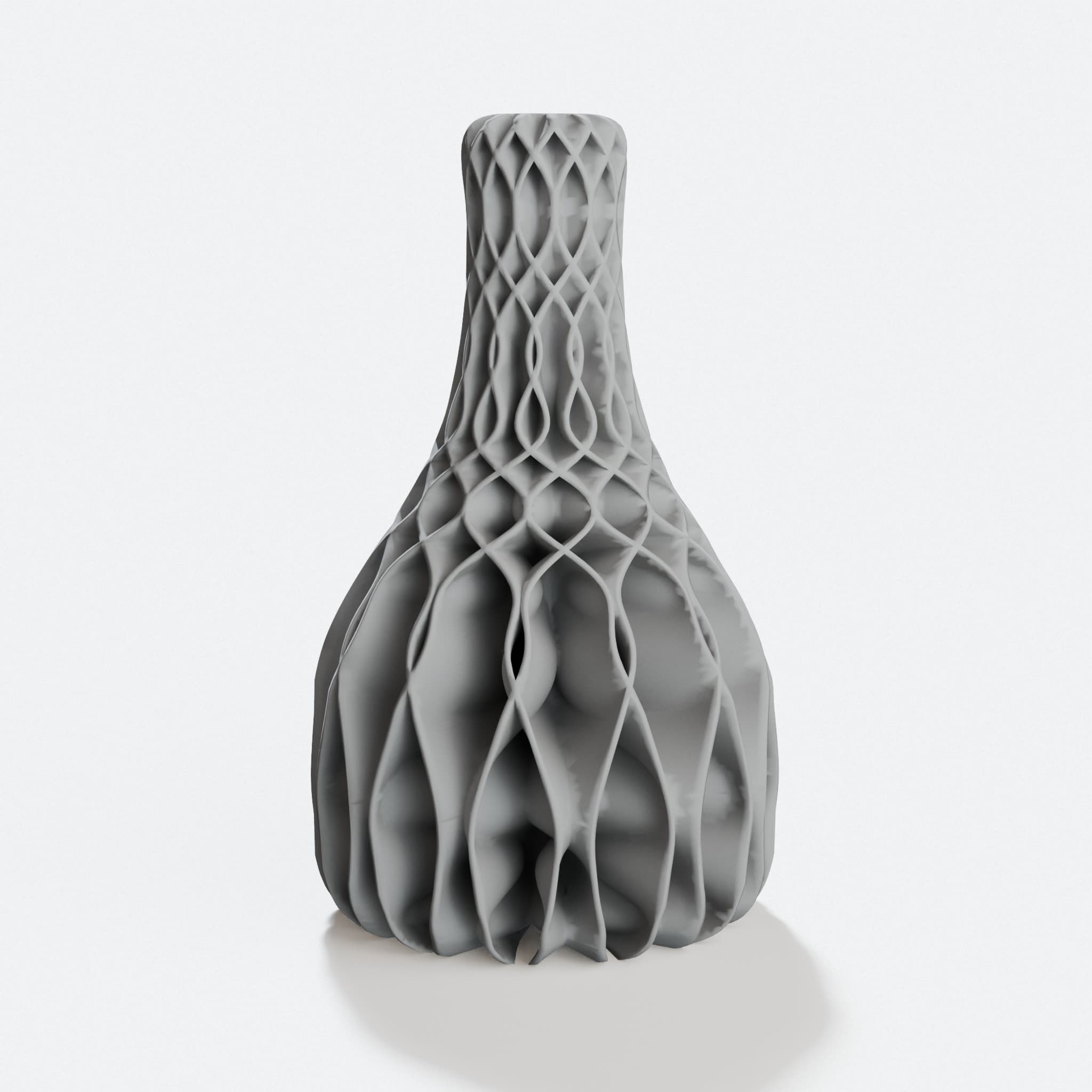 Twisted Vase 3D Printed Home Decor, hero tilt