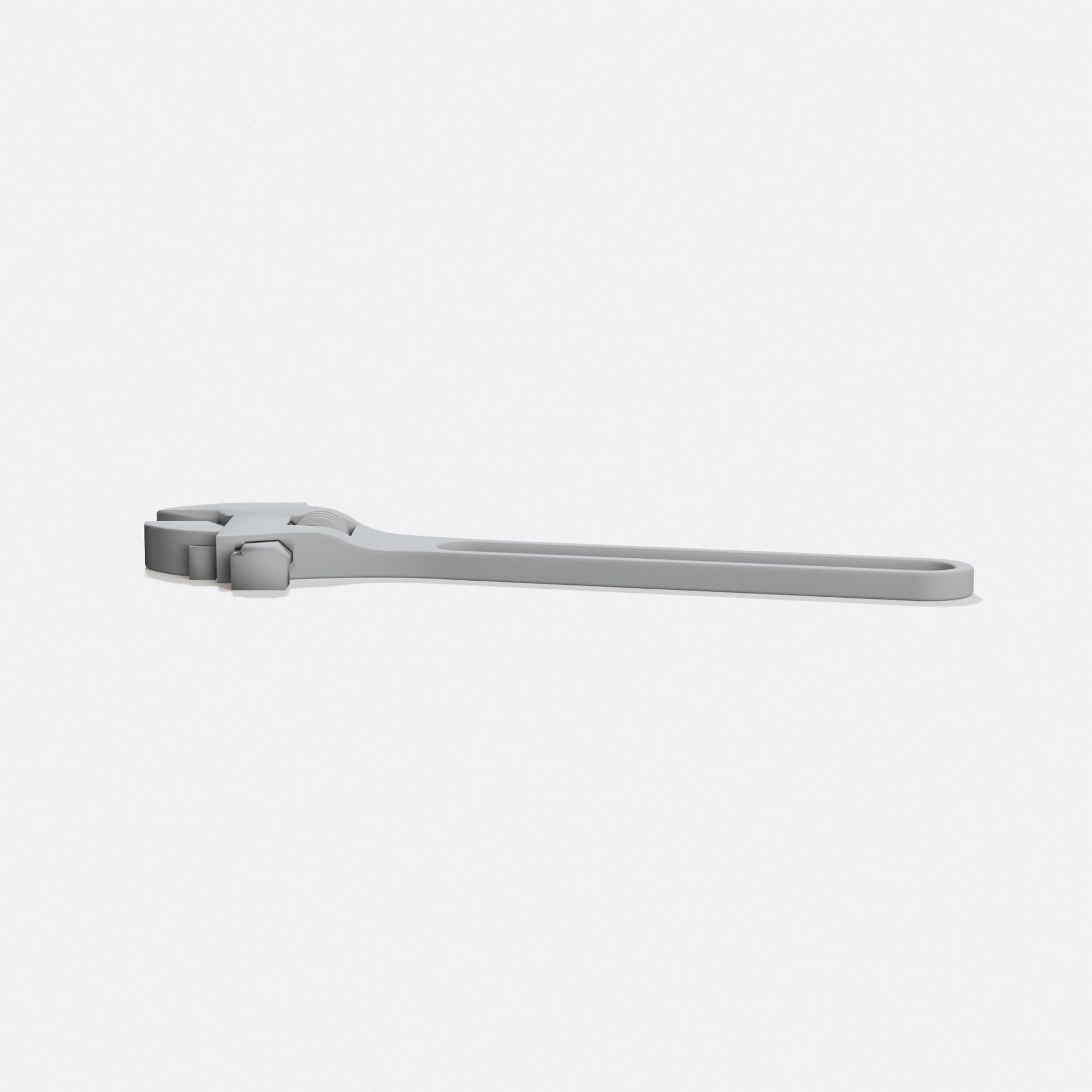 Print-In-Place Wrench 3D Printed Workshop Tool, hero tilt