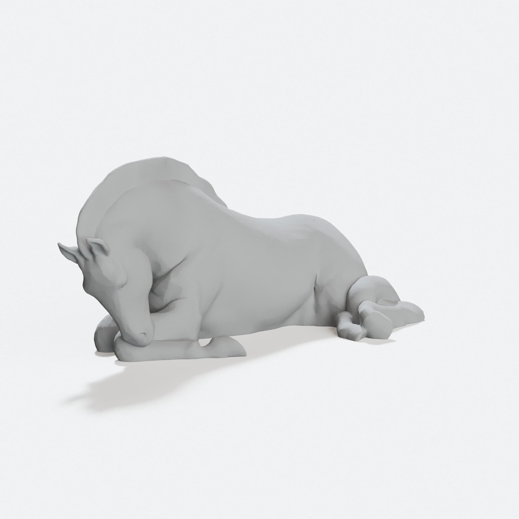 3D Printed Horse Sculpture | Home Decor Statue, hero tilt