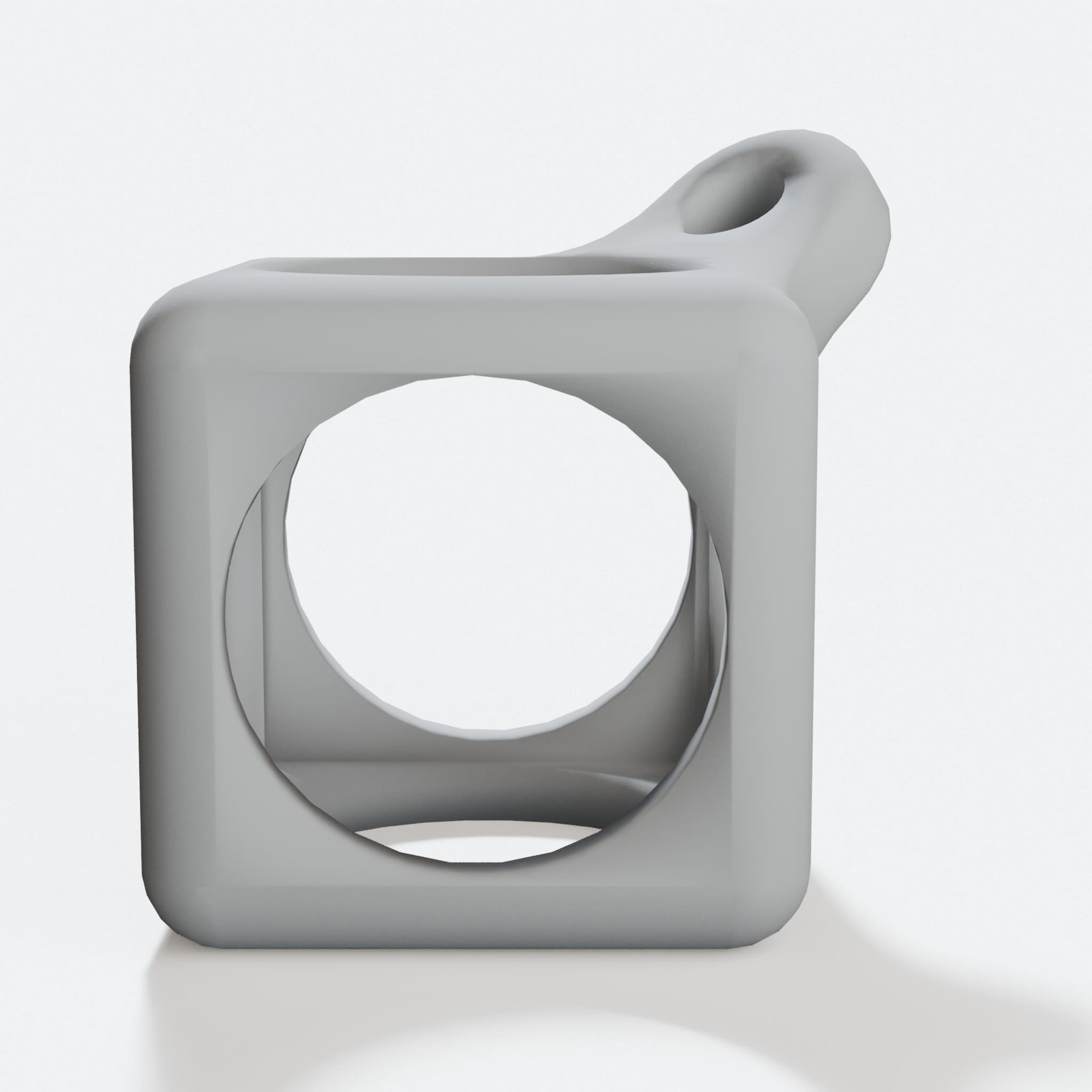 Marble Ball Trap Box Keychain 3D Printed Toy, hero tilt