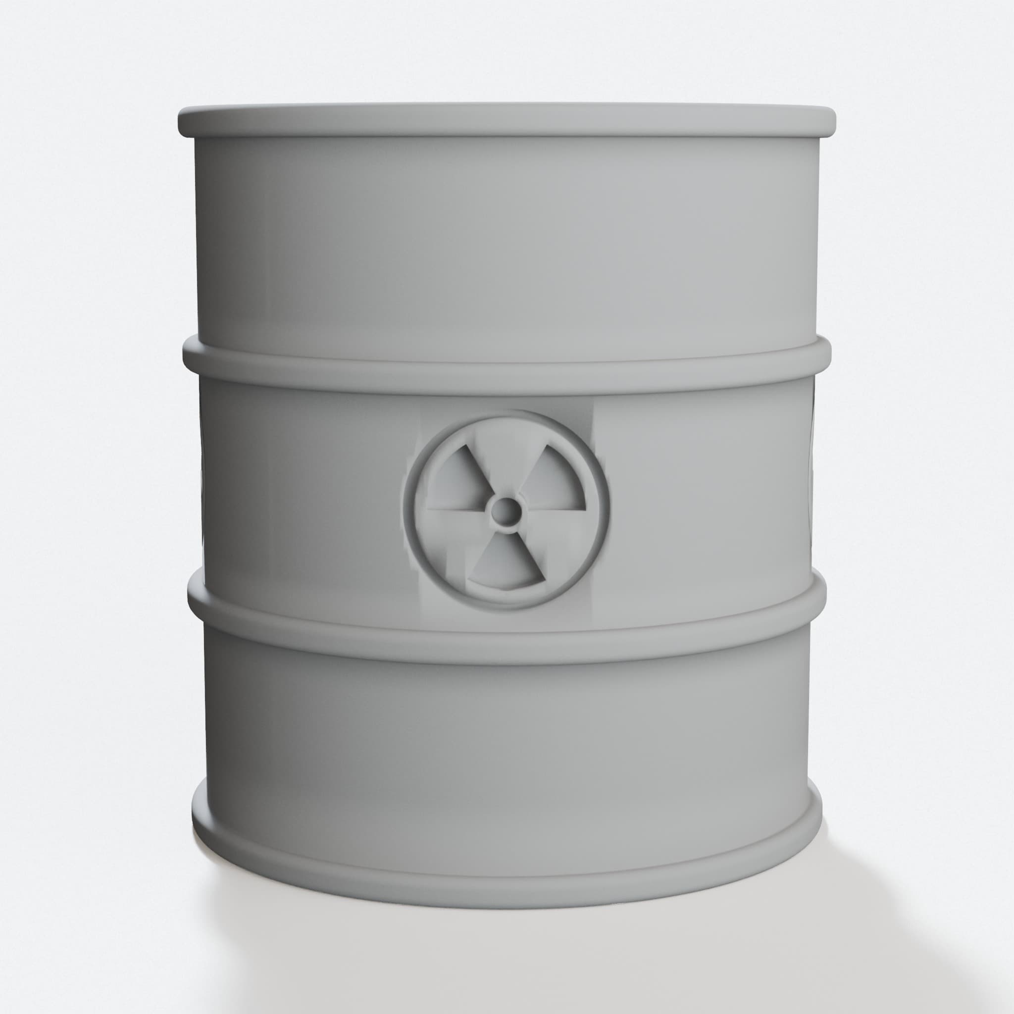 Toxic Waste Pen Cup, 3D Printed Office Accessory, hero tilt