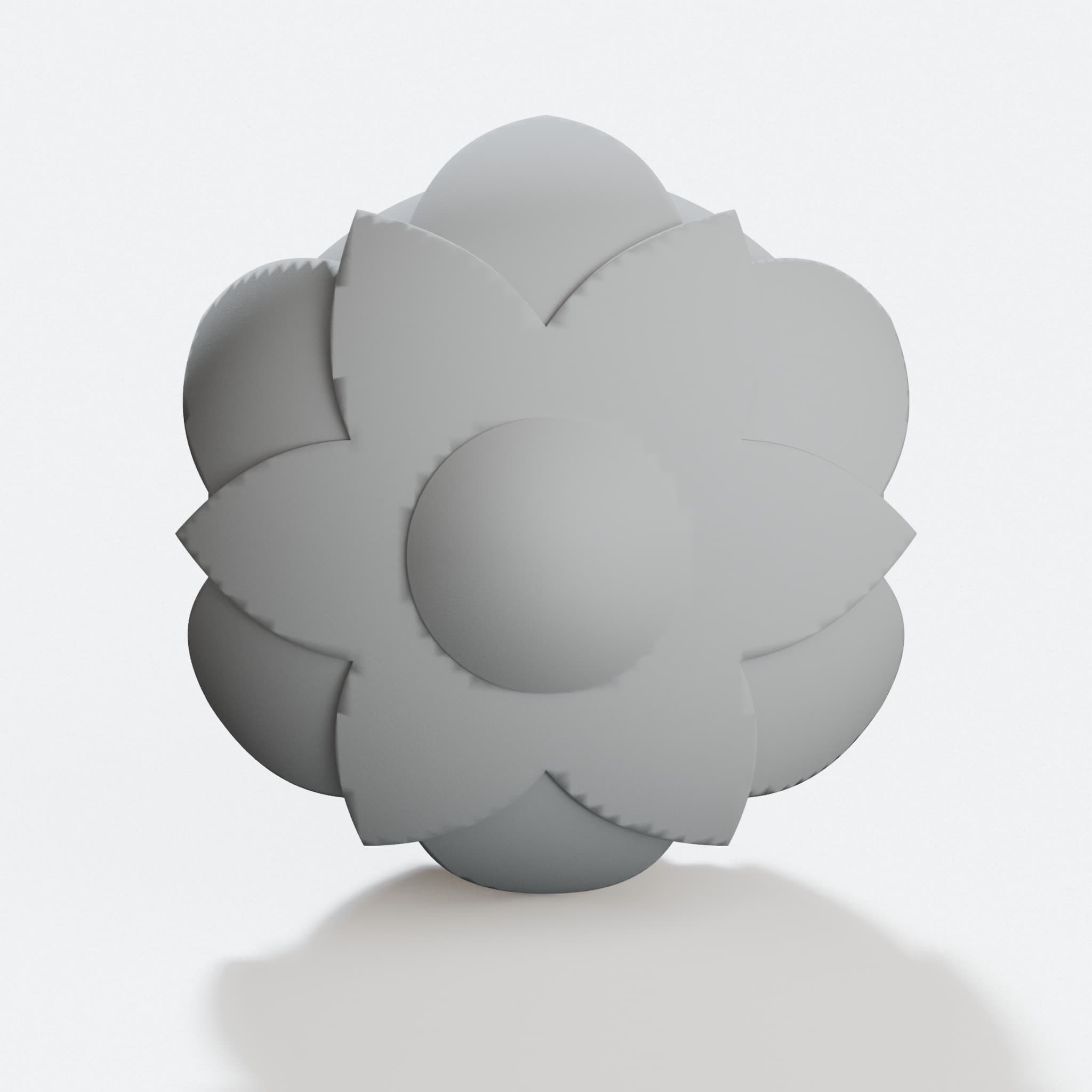 Tea Light Holder Flower, 3D Printed Home Decor, hero tilt