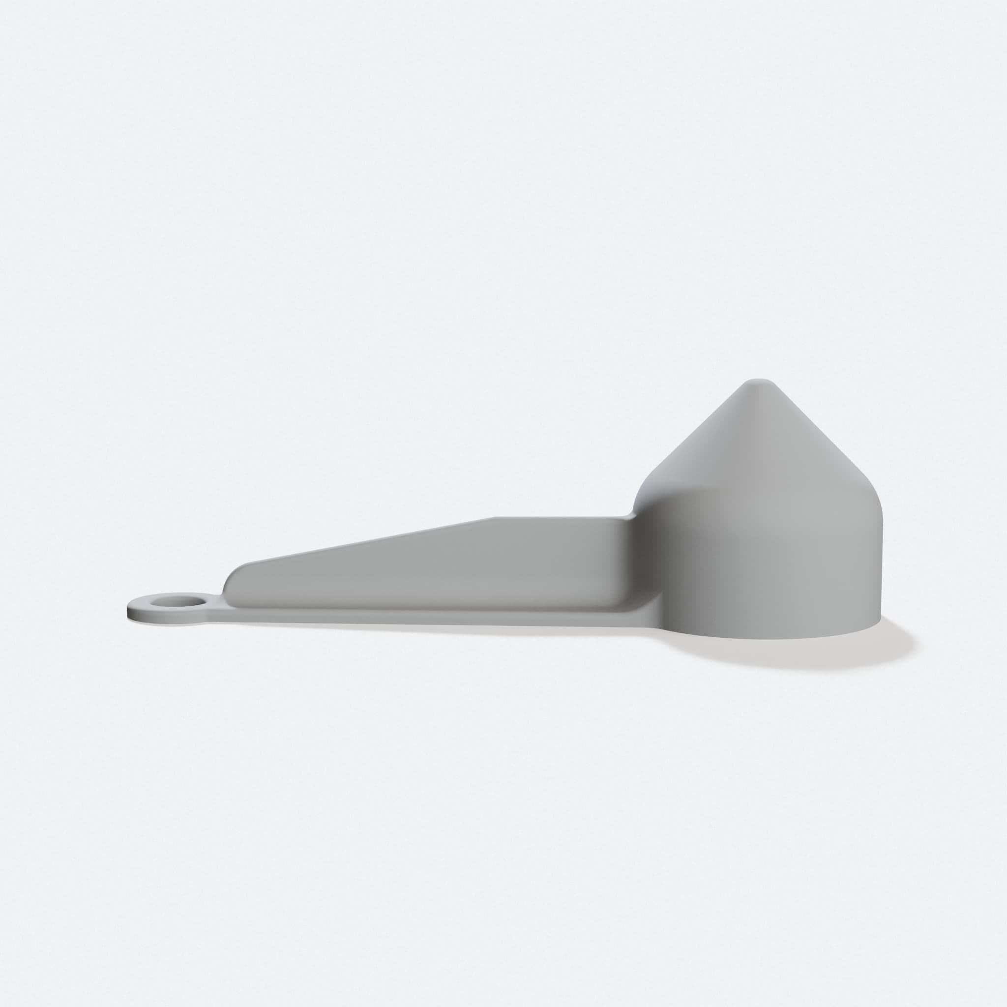3D Printed Coffee Scoop, 20ml Kitchen Measure, hero tilt