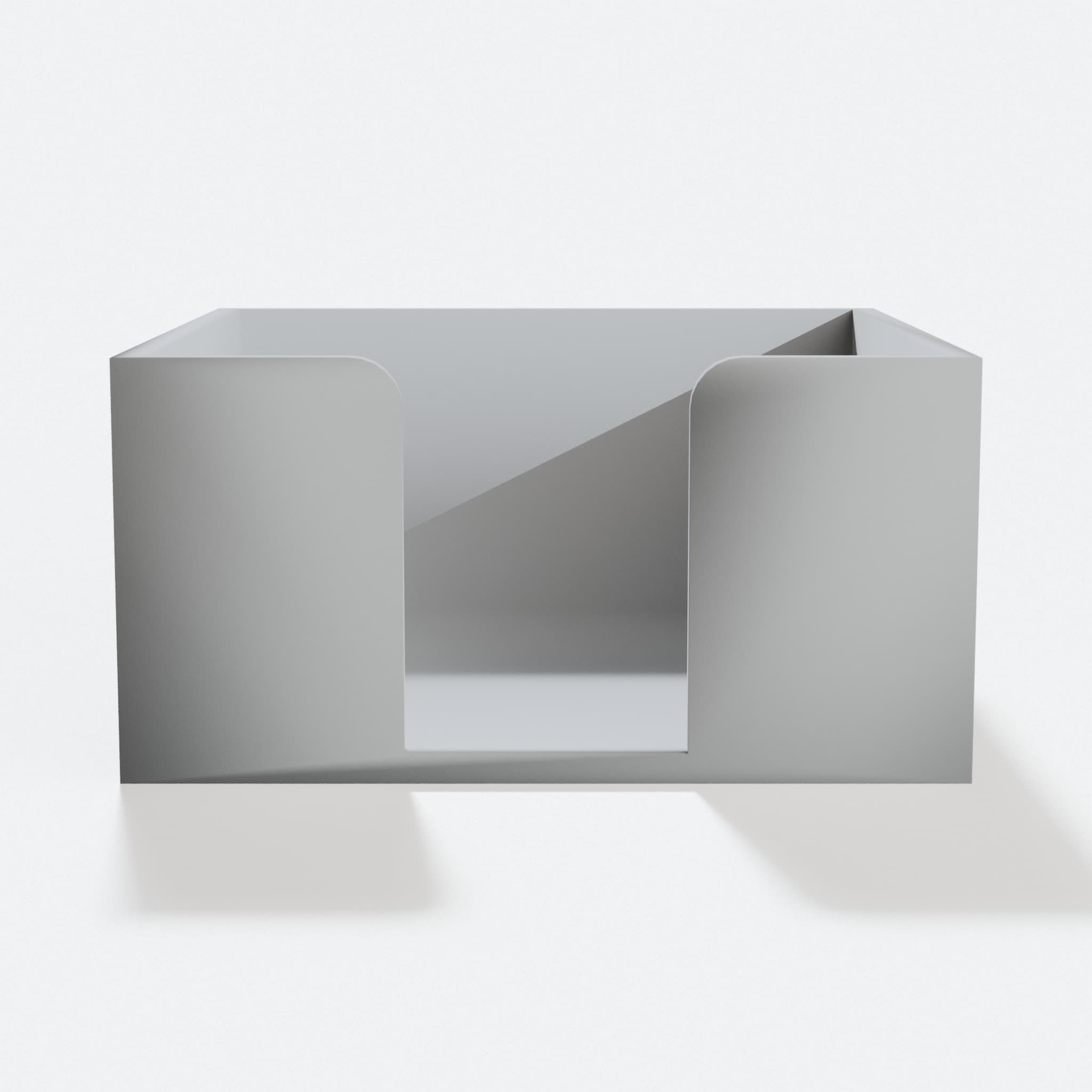 3D Printed Post-it Note Holder for Your Desk, hero tilt