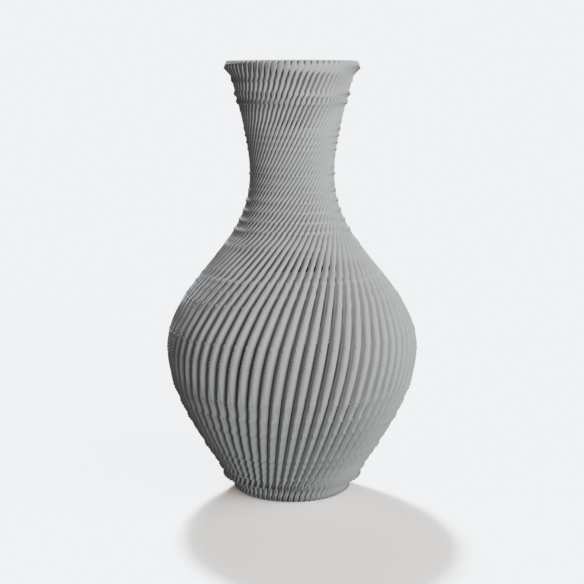 OpenRC 65T Spur Gear Vase - 3D Printed Home Decor