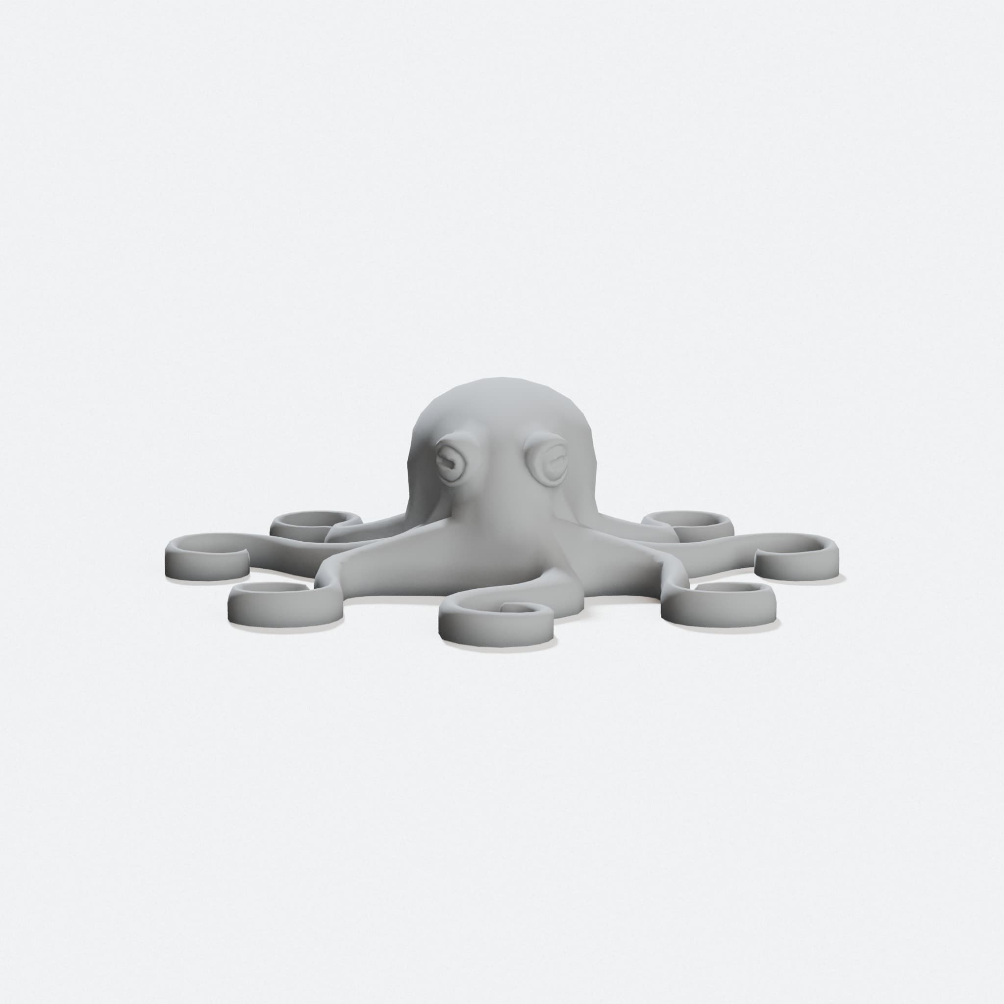 Bucket O' Octopodes – Reinforced 3D Printed Toy Octopus, hero tilt