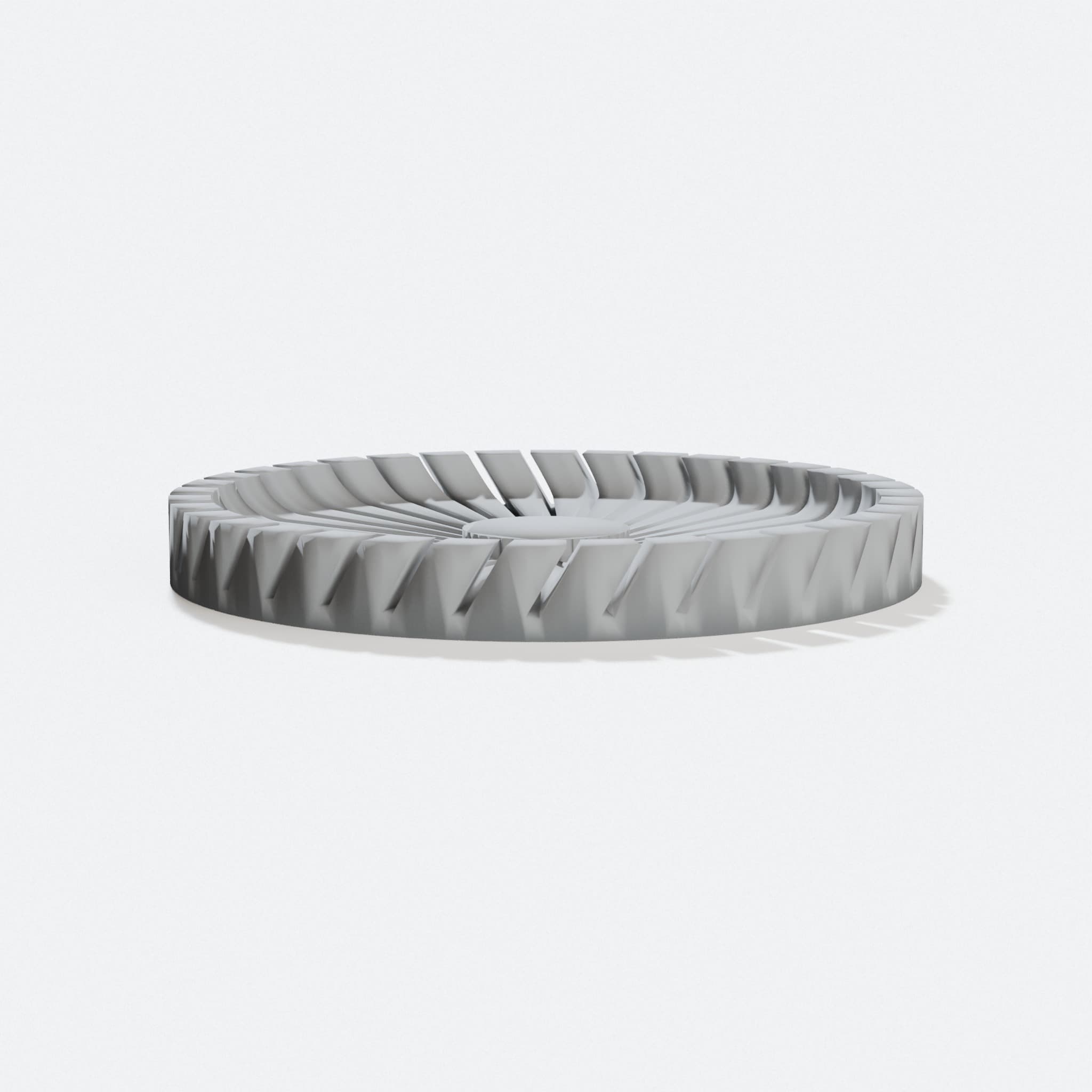 Circular Card Holder for Office Desks, hero tilt